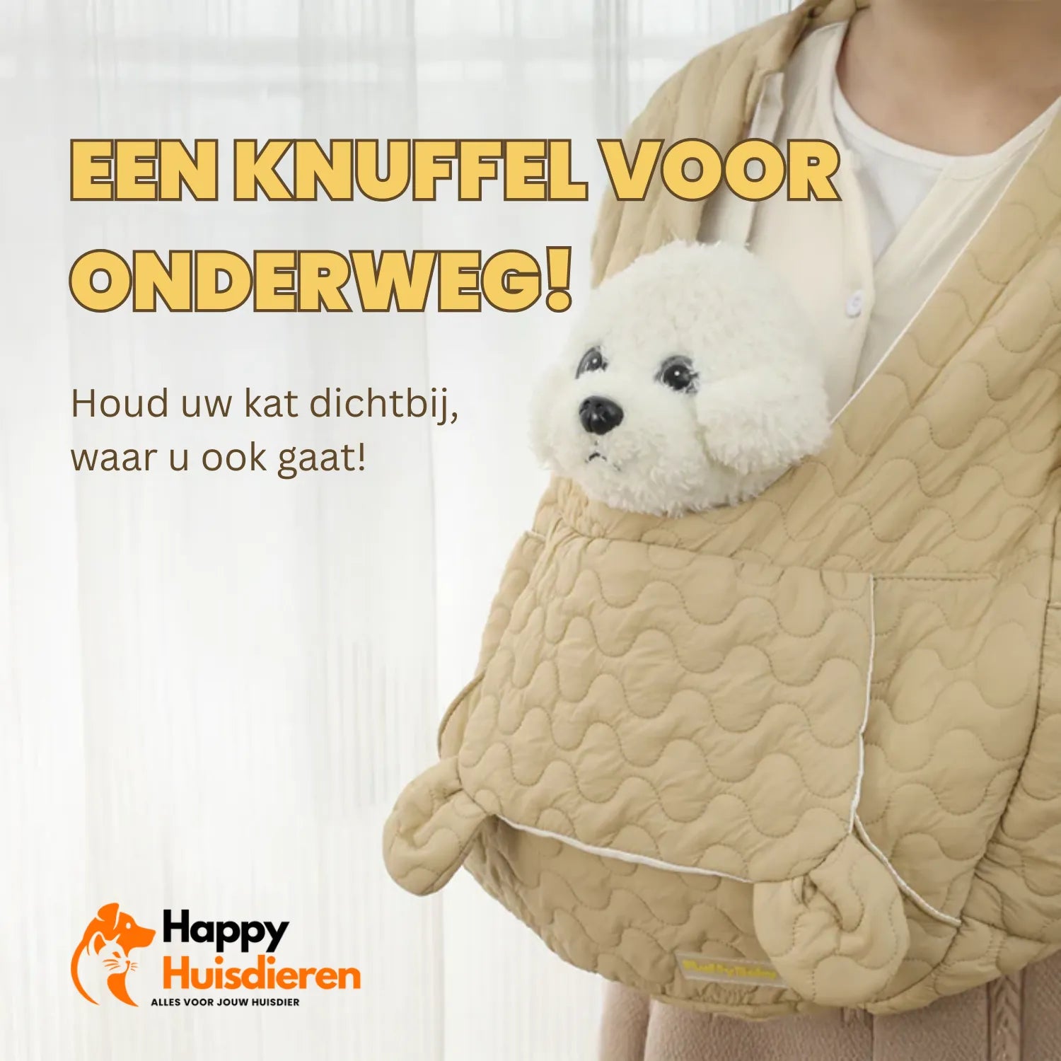 PawPorter Draagtas | Comfortabele reistas voor kleine honden en puppy's