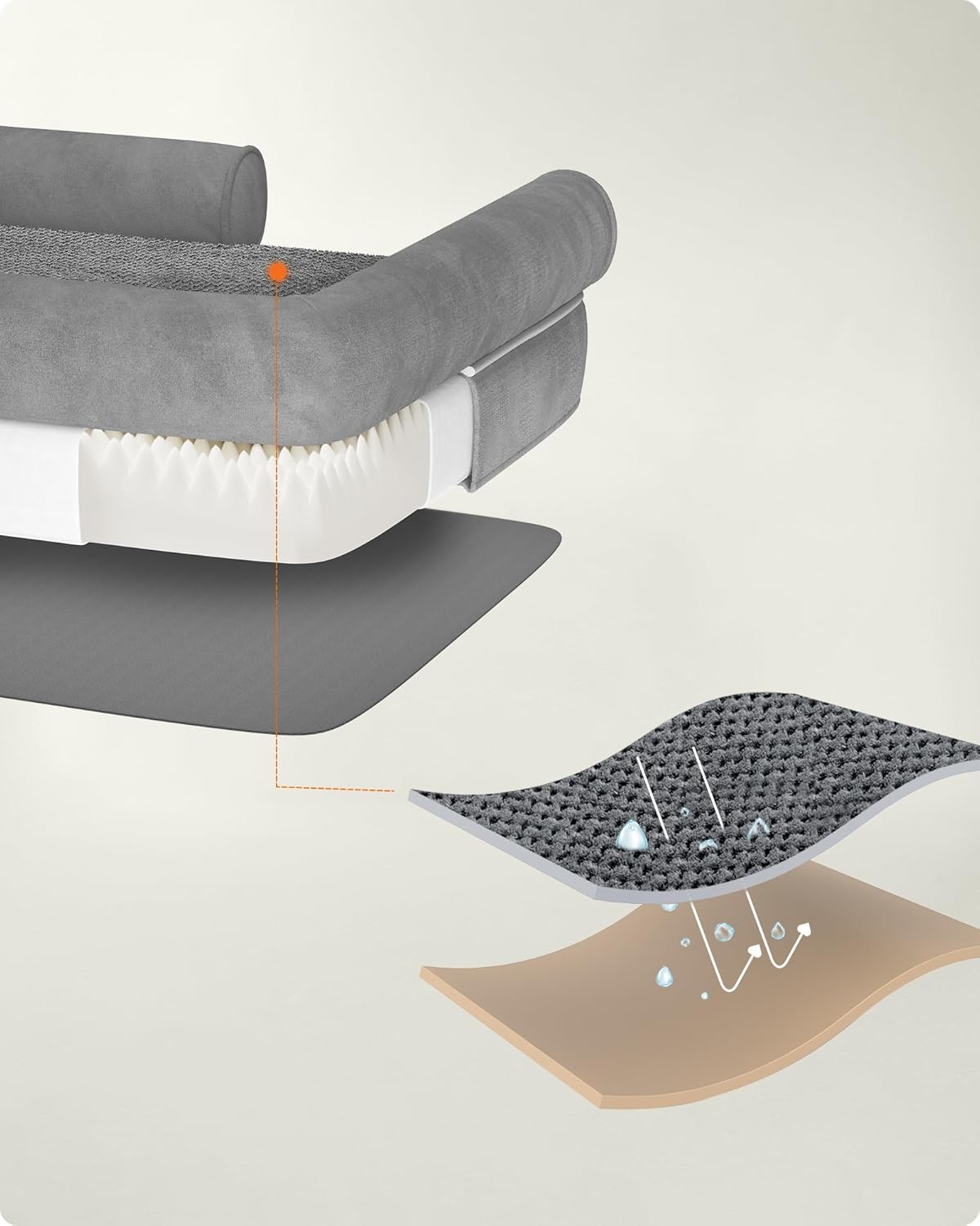 PawRest Orthopedisch Hondenbed | Ergonomisch Slaapcomfort met Wasbare Hoes