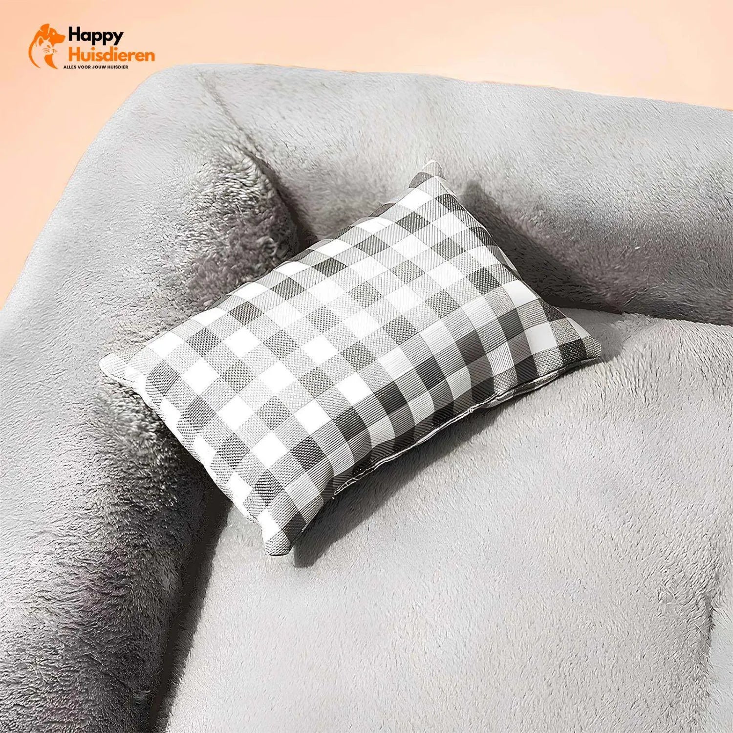 PawRest-nest | Stevig hondenkussen met afneembare en wasbare hoes