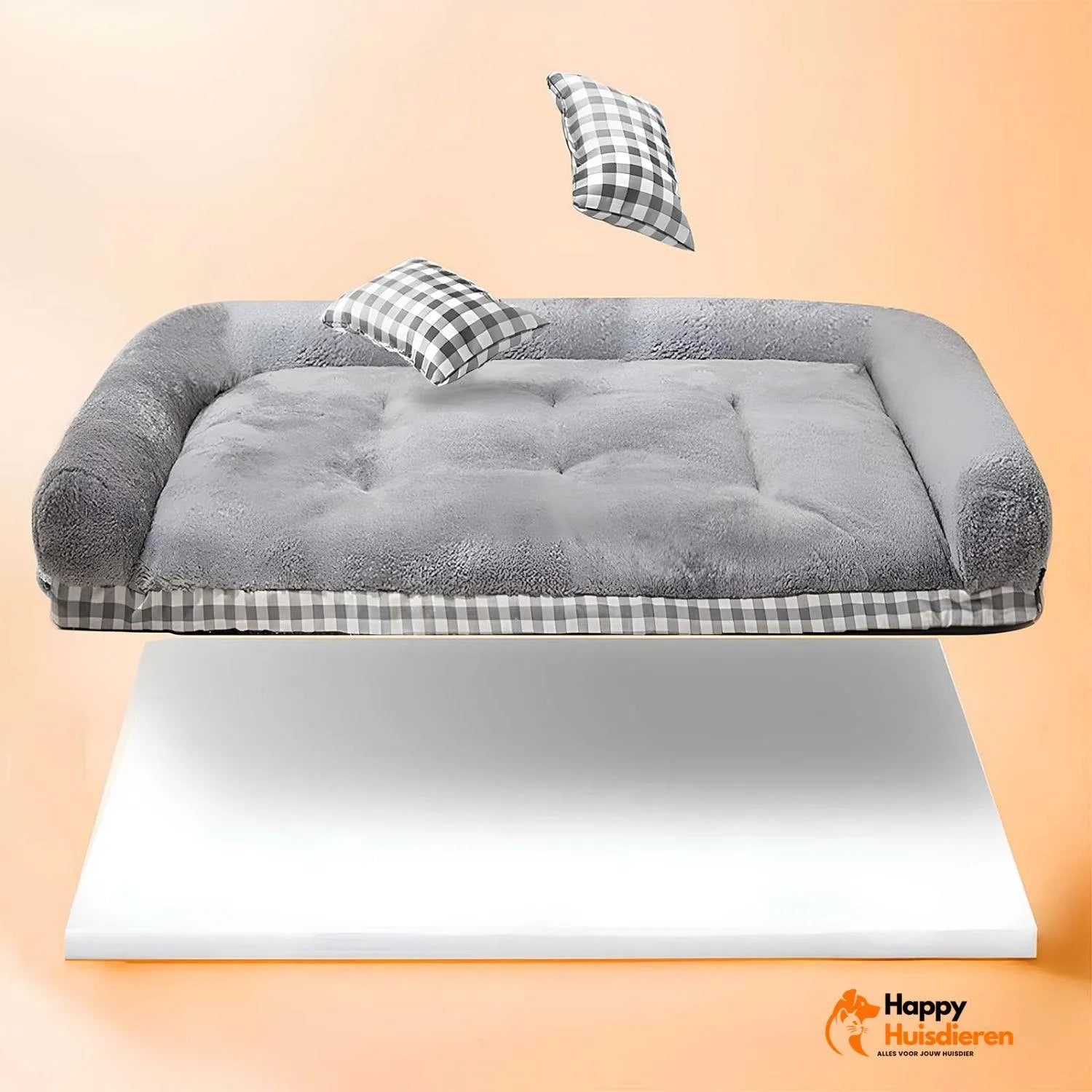 PawRest-nest | Stevig hondenkussen met afneembare en wasbare hoes