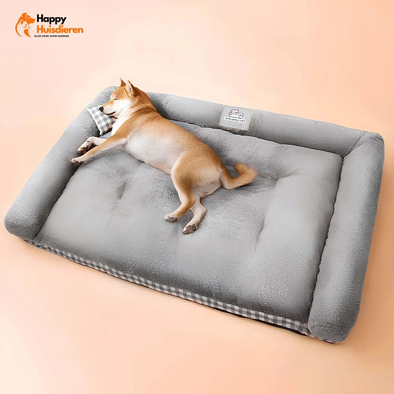 PawRest-nest | Stevig hondenkussen met afneembare en wasbare hoes