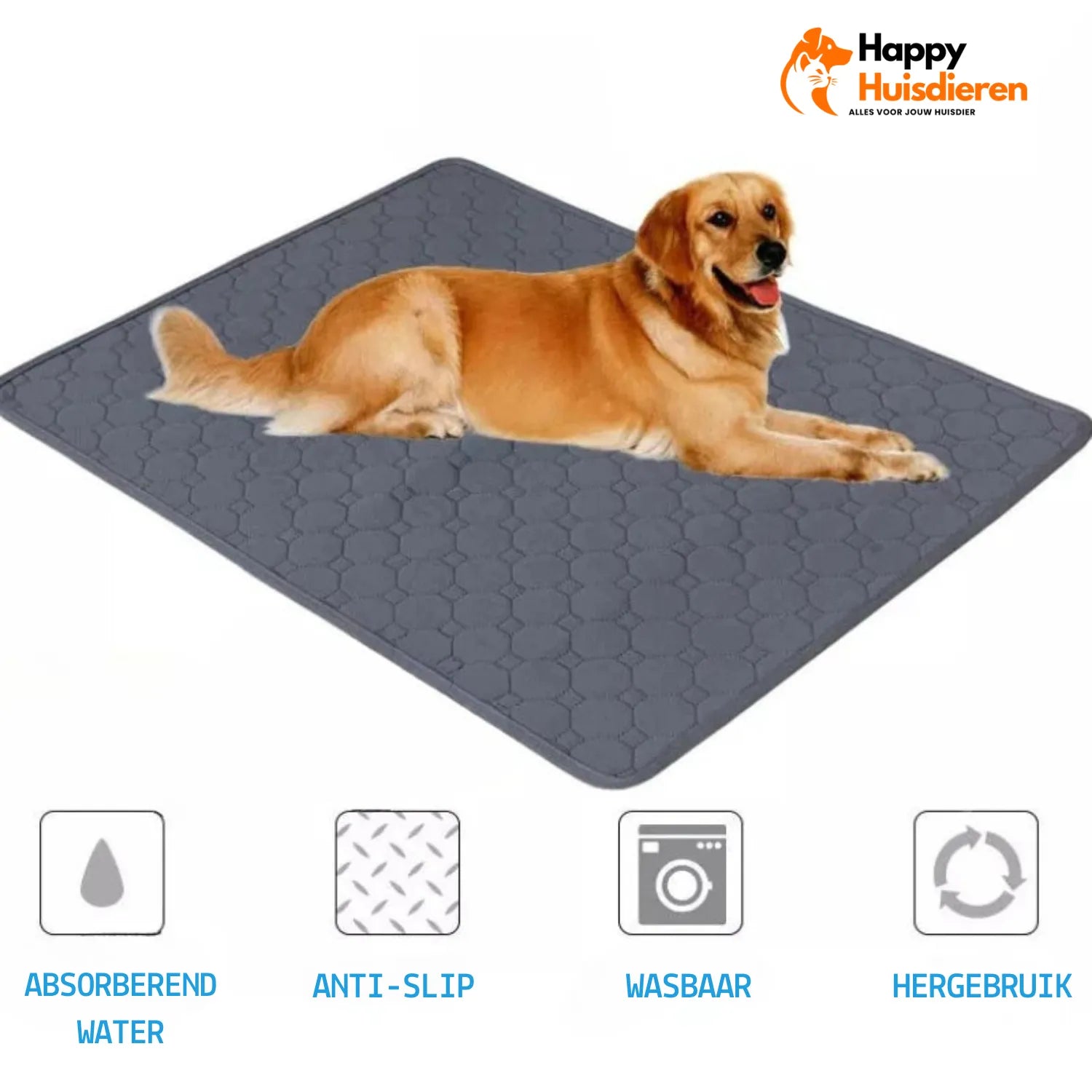 PeePal Pad | Herbruikbare Trainingsmat voor Huisdieren – Waterdicht & Ademend
