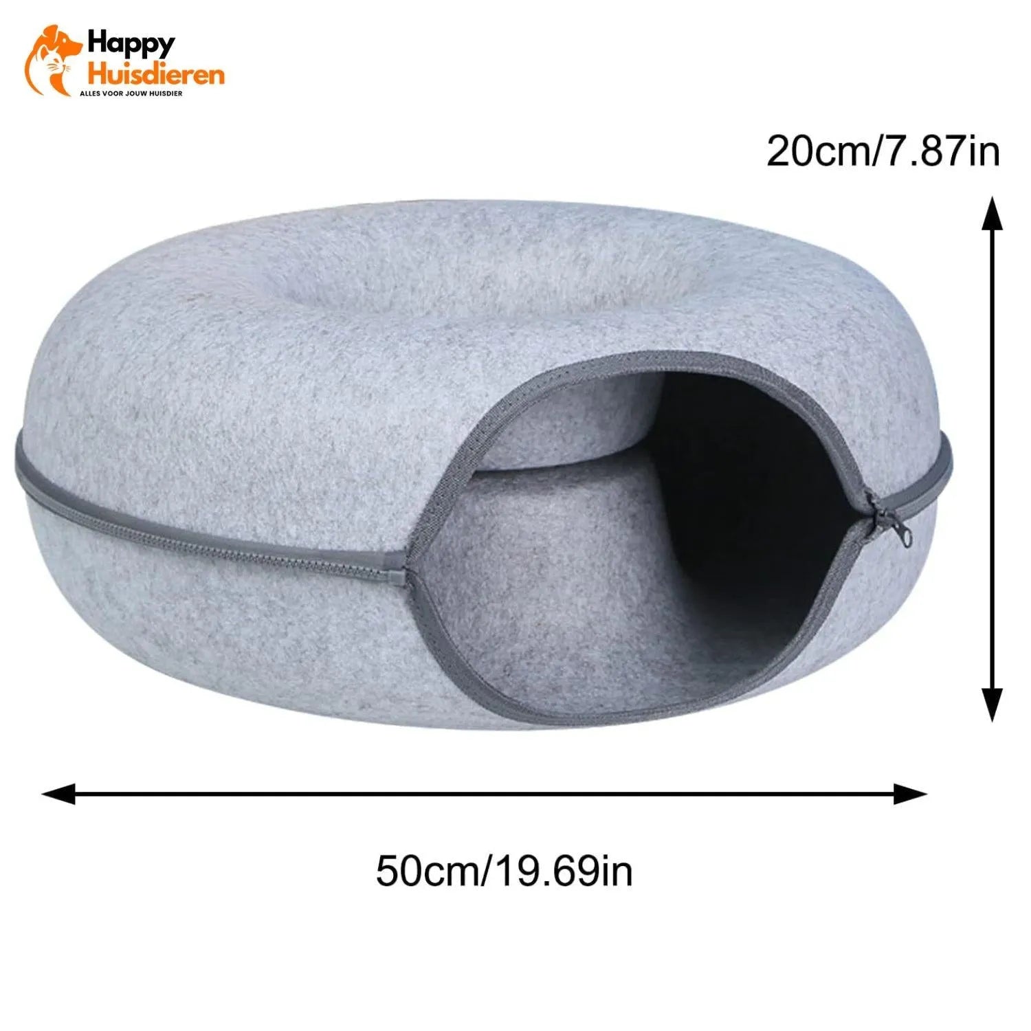 Peekaboo Nest | Kattenmand met Tunnelontwerp voor Spel en Ontspanning