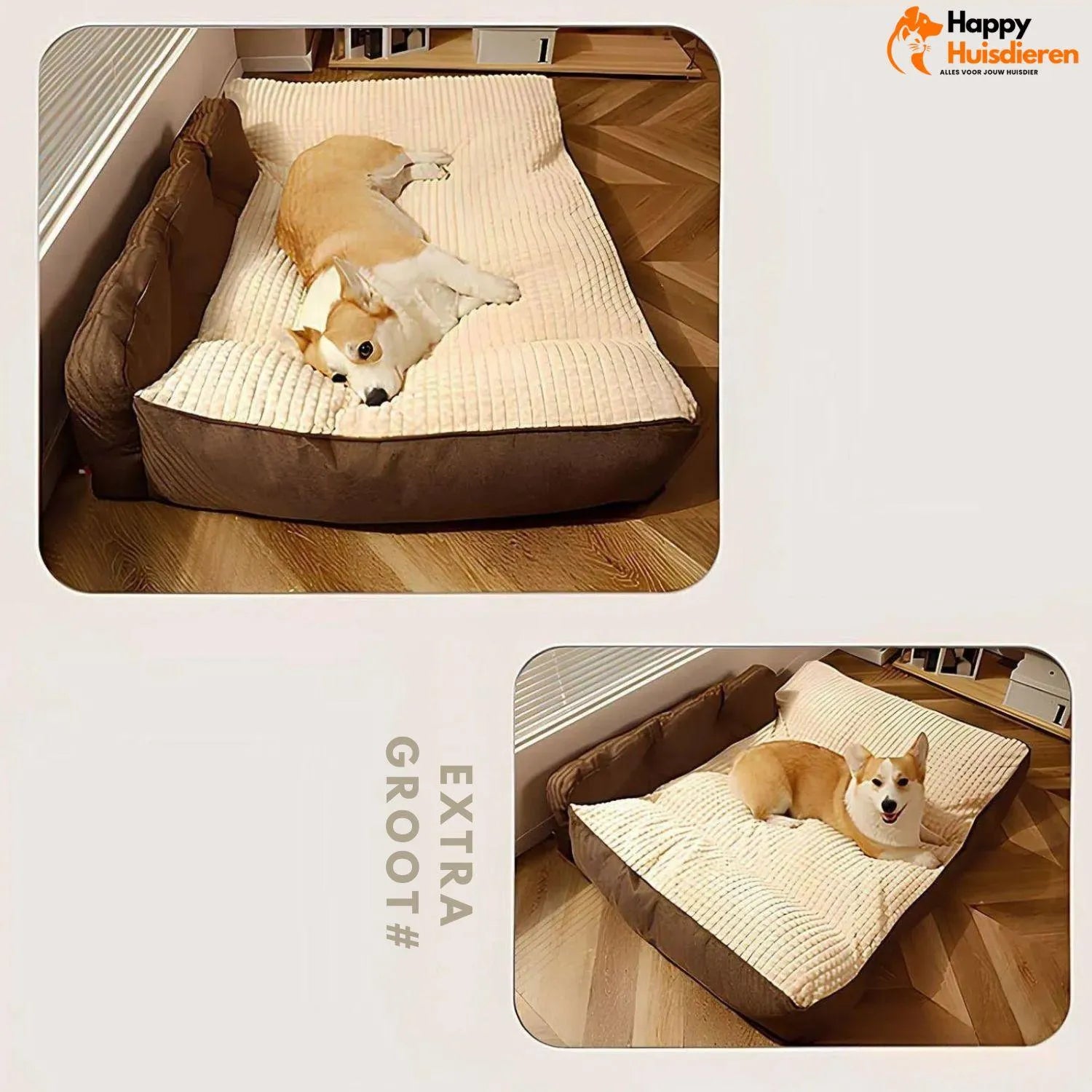 Pet Comfort Nest | Seizoensgebonden dik wasbaar kussen voor honden en katten