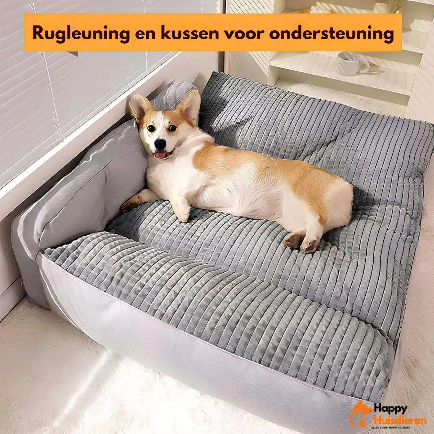 Pet Comfort Nest | Seizoensgebonden dik wasbaar kussen voor honden en katten