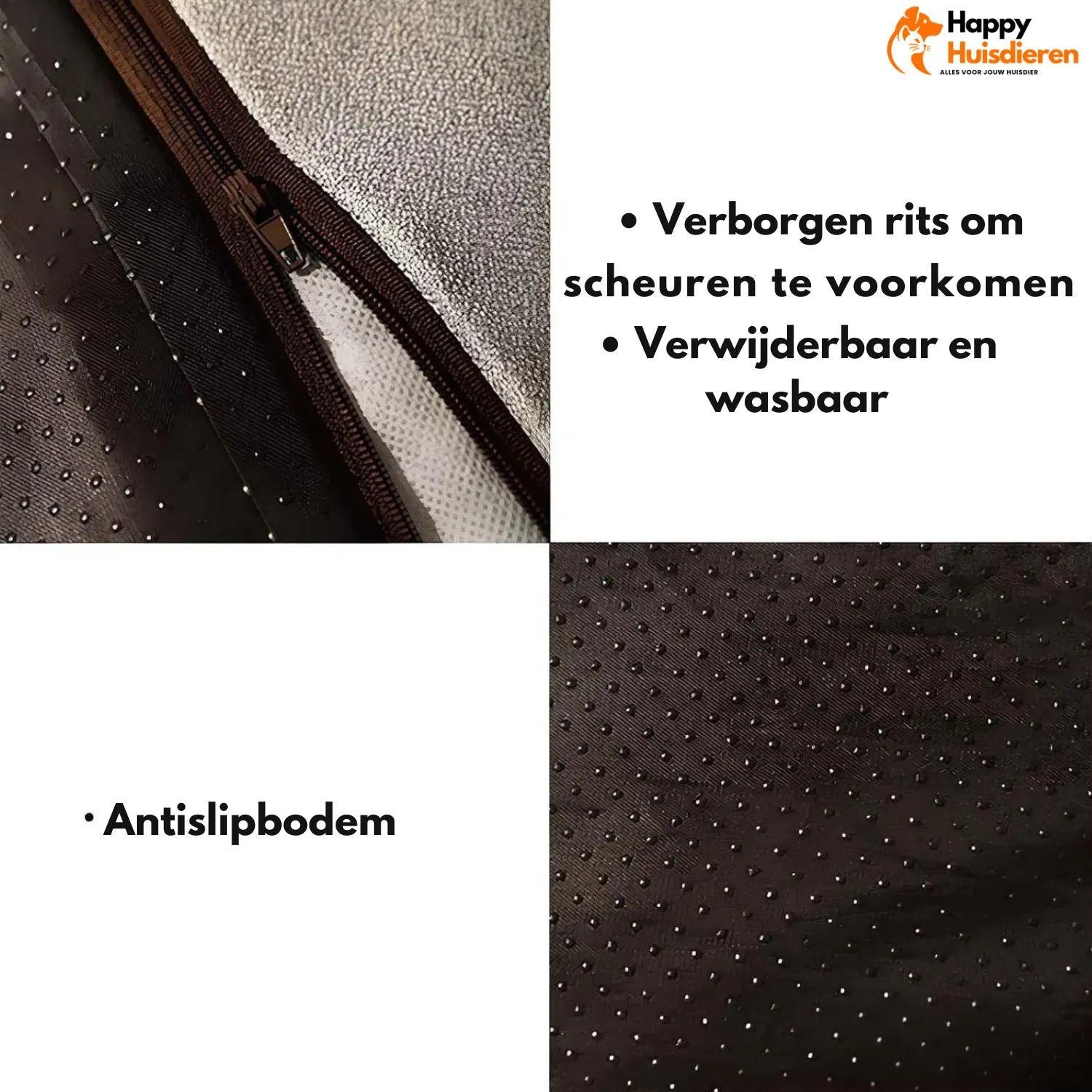 Pet Comfort Nest | Seizoensgebonden dik wasbaar kussen voor honden en katten