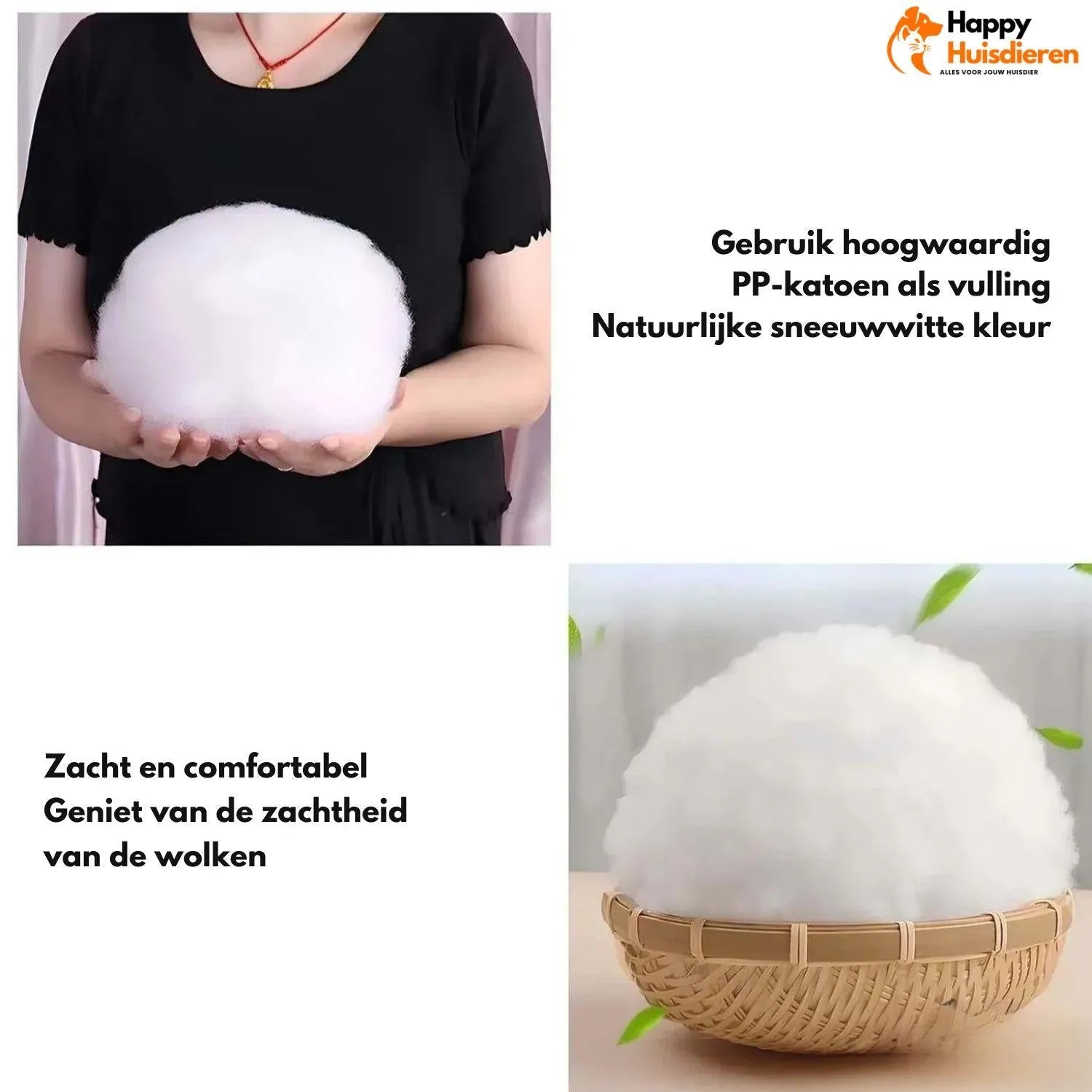 Pet Comfort Nest | Seizoensgebonden dik wasbaar kussen voor honden en katten