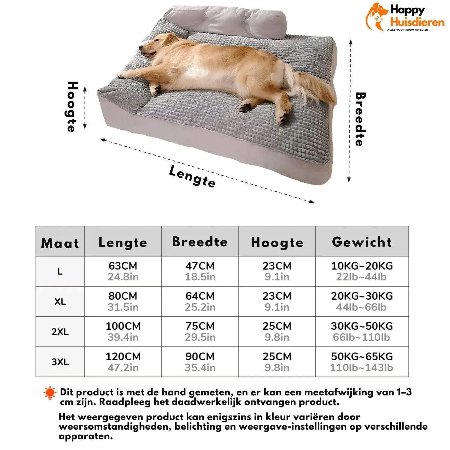 Pet Comfort Nest | Seizoensgebonden dik wasbaar kussen voor honden en katten