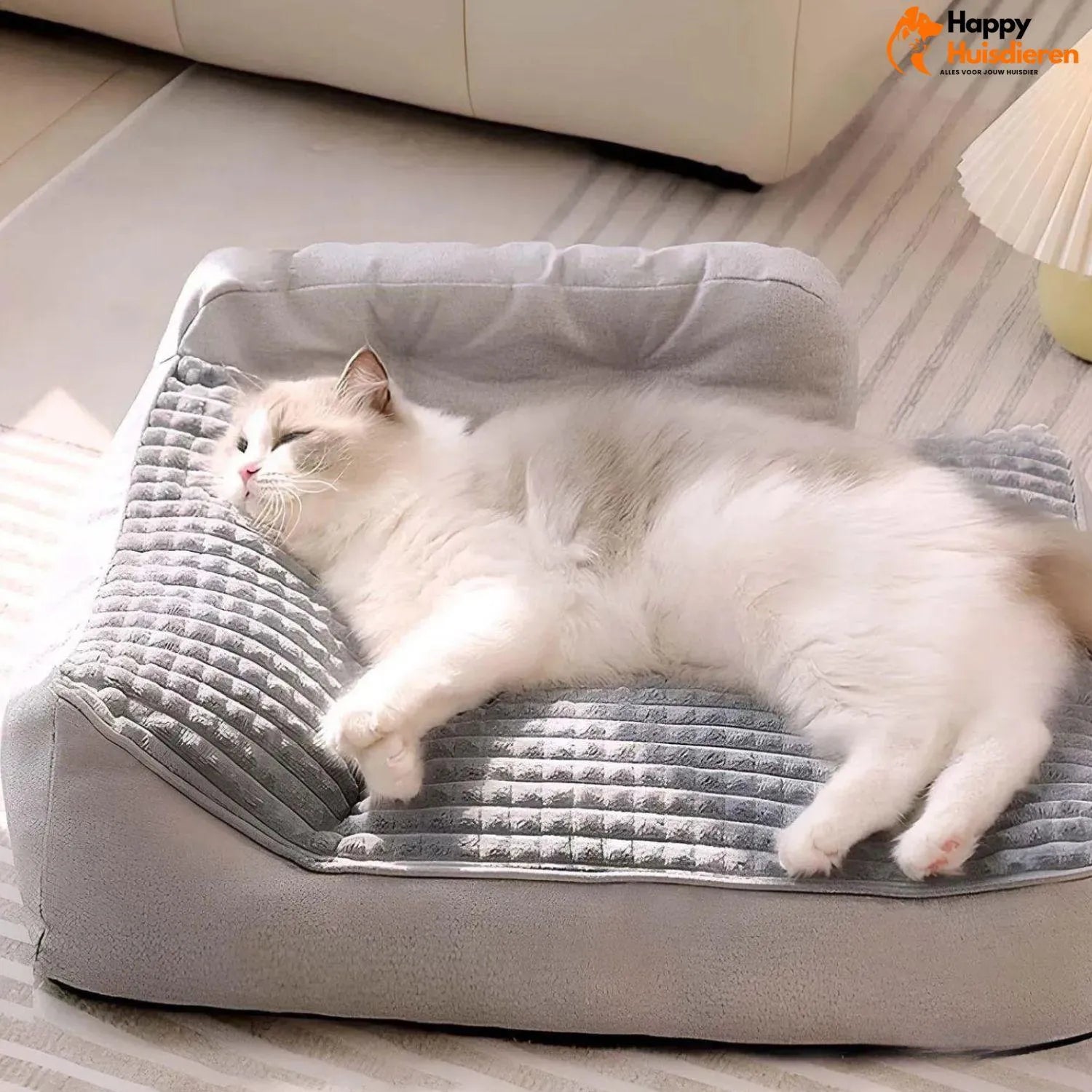 Pet Comfort Nest | Seizoensgebonden dik wasbaar kussen voor honden en katten