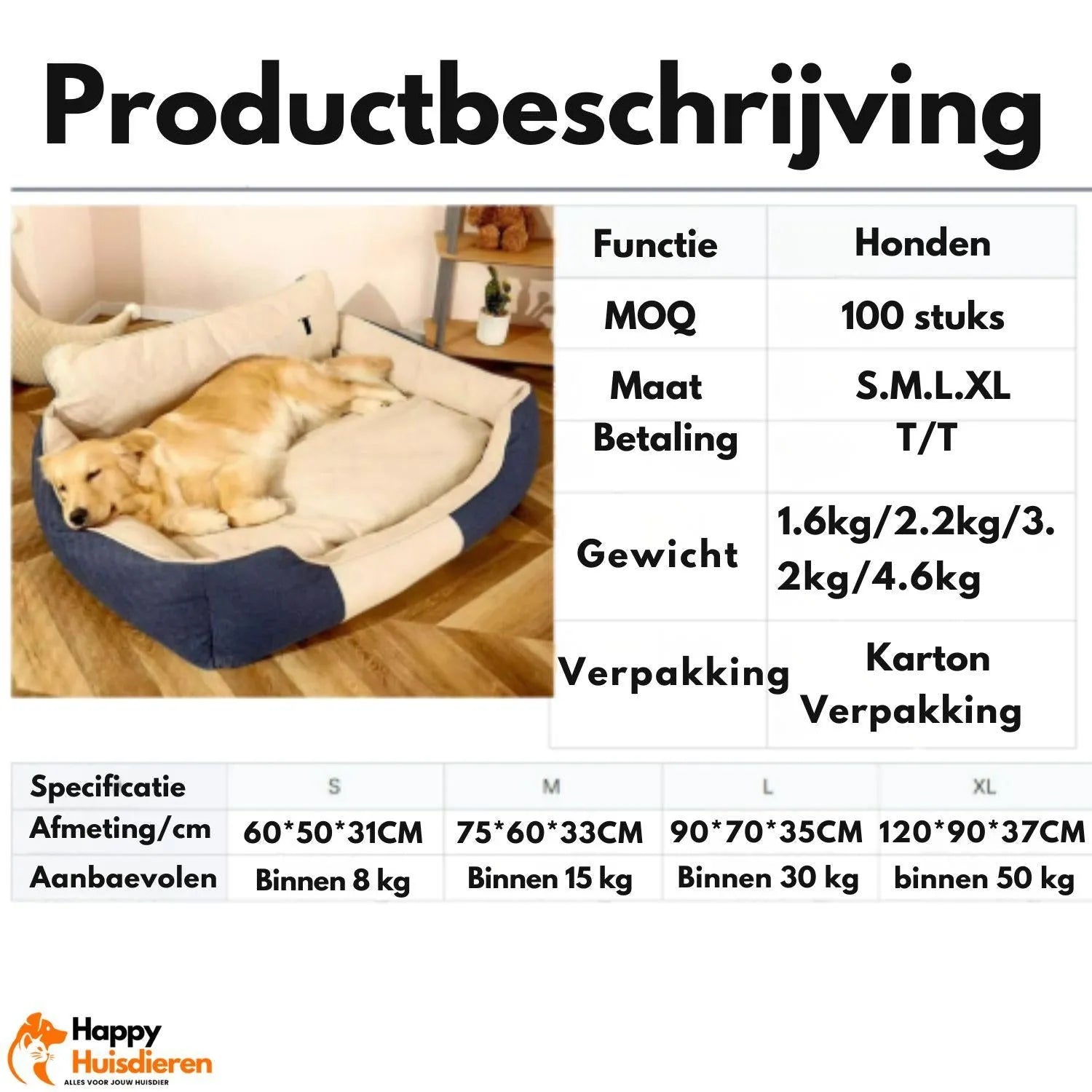 Pet Dream Nest | Universeel comfortabel honden- en kattenbed