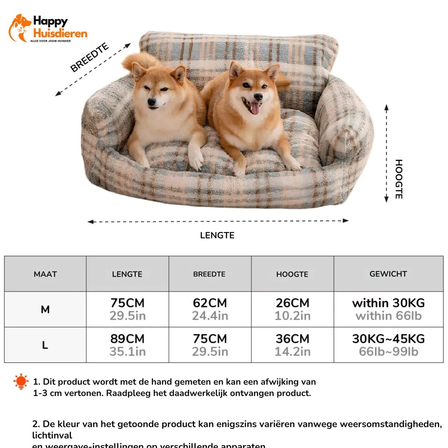 PetHaven Sofa | Fluwelen Ligbed voor Kat en Hond