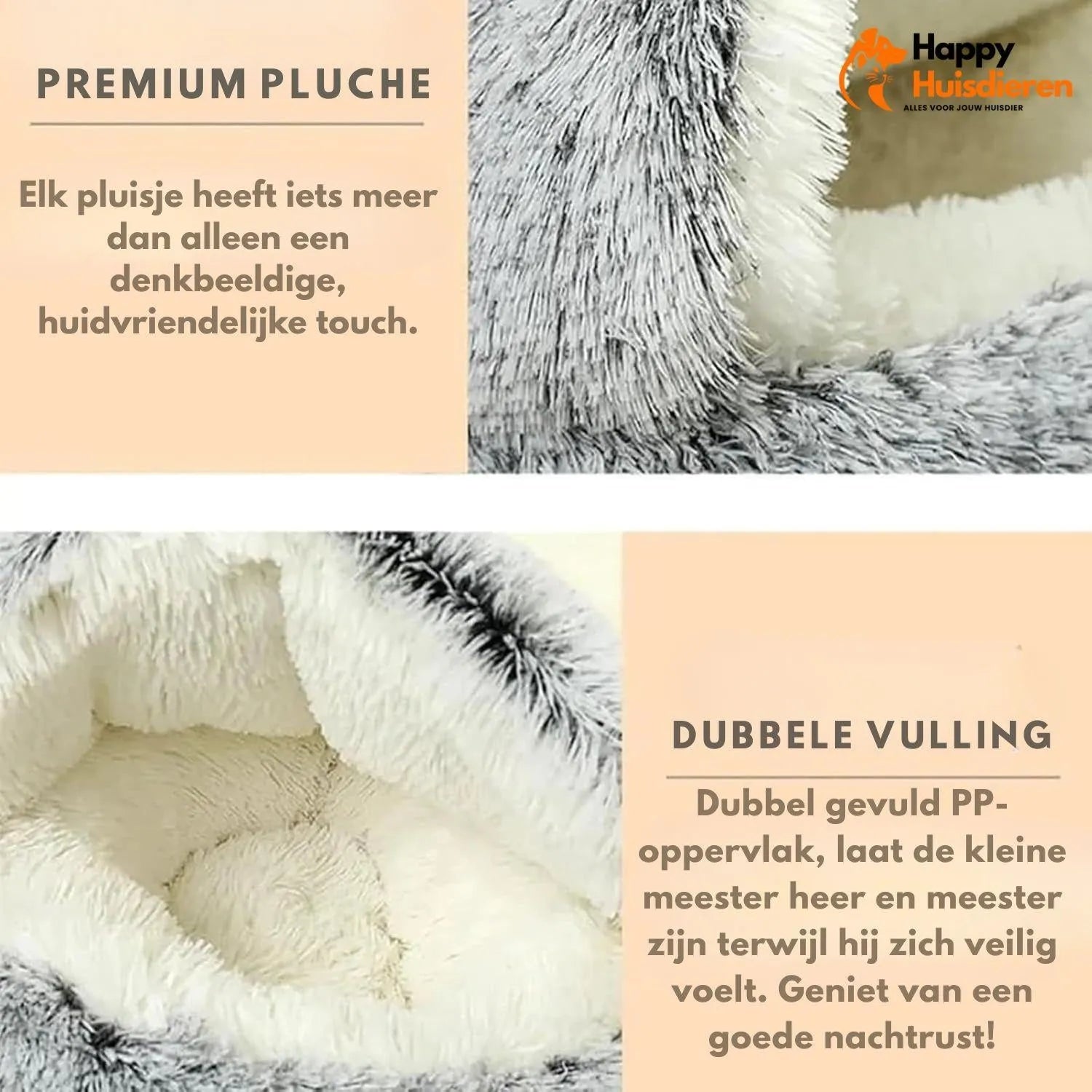 PetHuddle | Orthopedische dierenmand voor ontspanning en gewrichtsverlichting