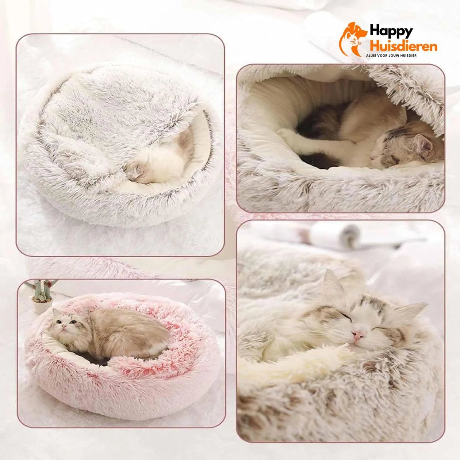 PetHuddle | Orthopedische dierenmand voor ontspanning en gewrichtsverlichting