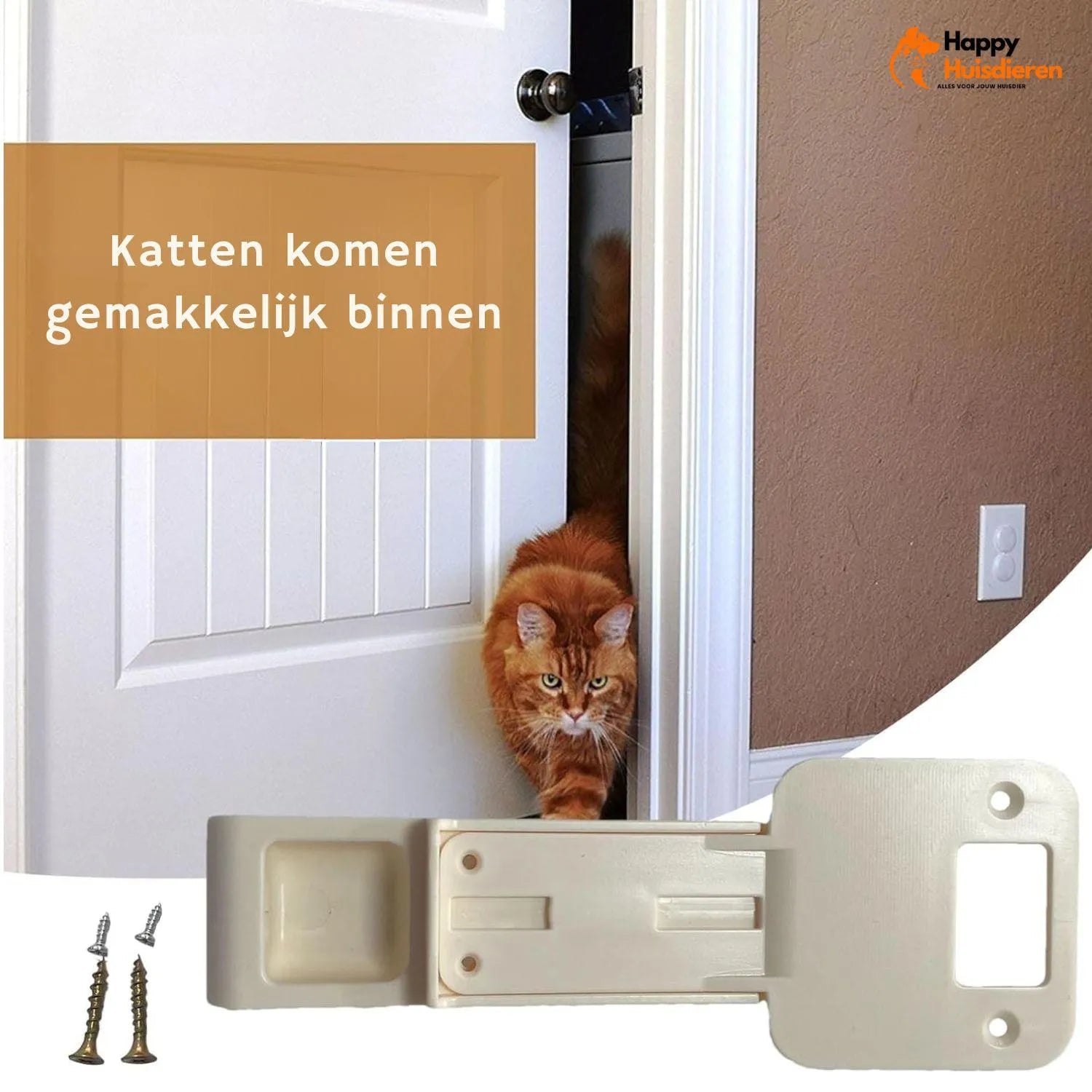 PetPass Pro | Slimme katten doorgang met verstelbare opening voor huisdieren