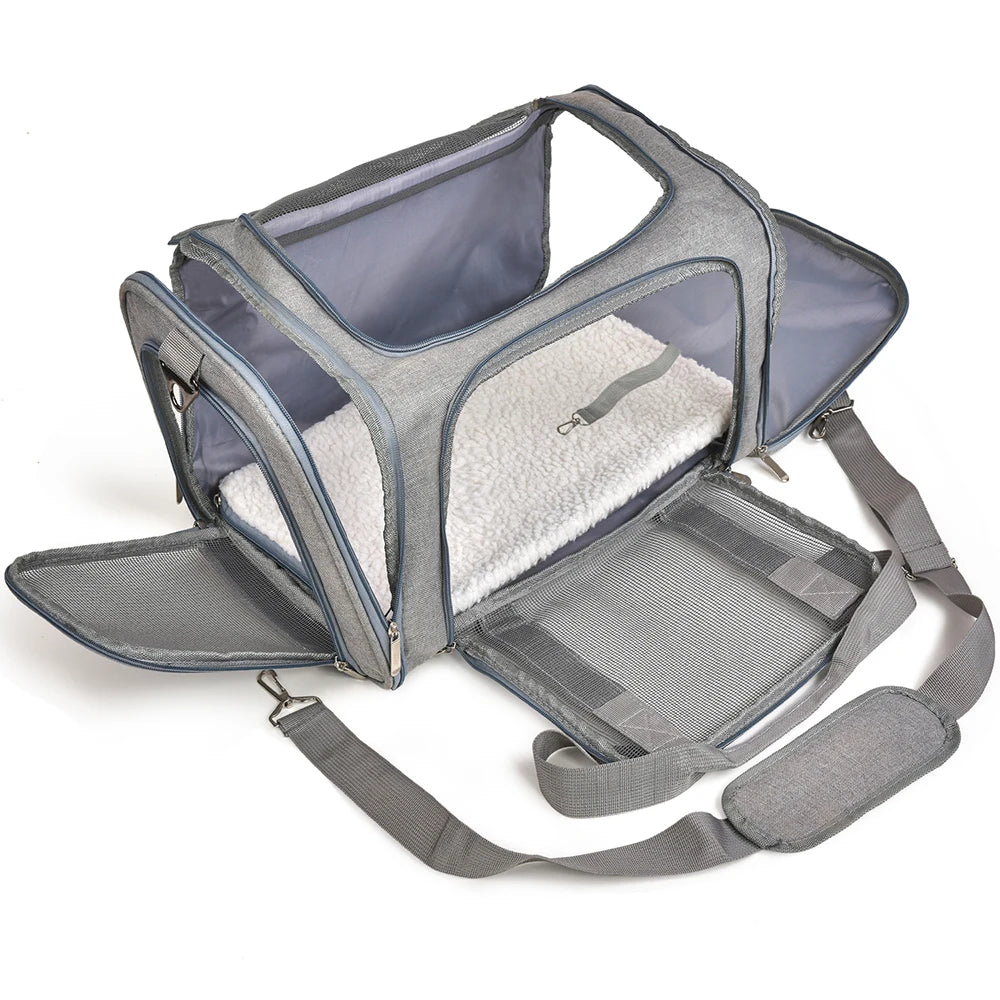 PetVoyager Pack | Huisdieren rugzak waterdicht & vliegtuig goedgekeurd & voor honden en katten