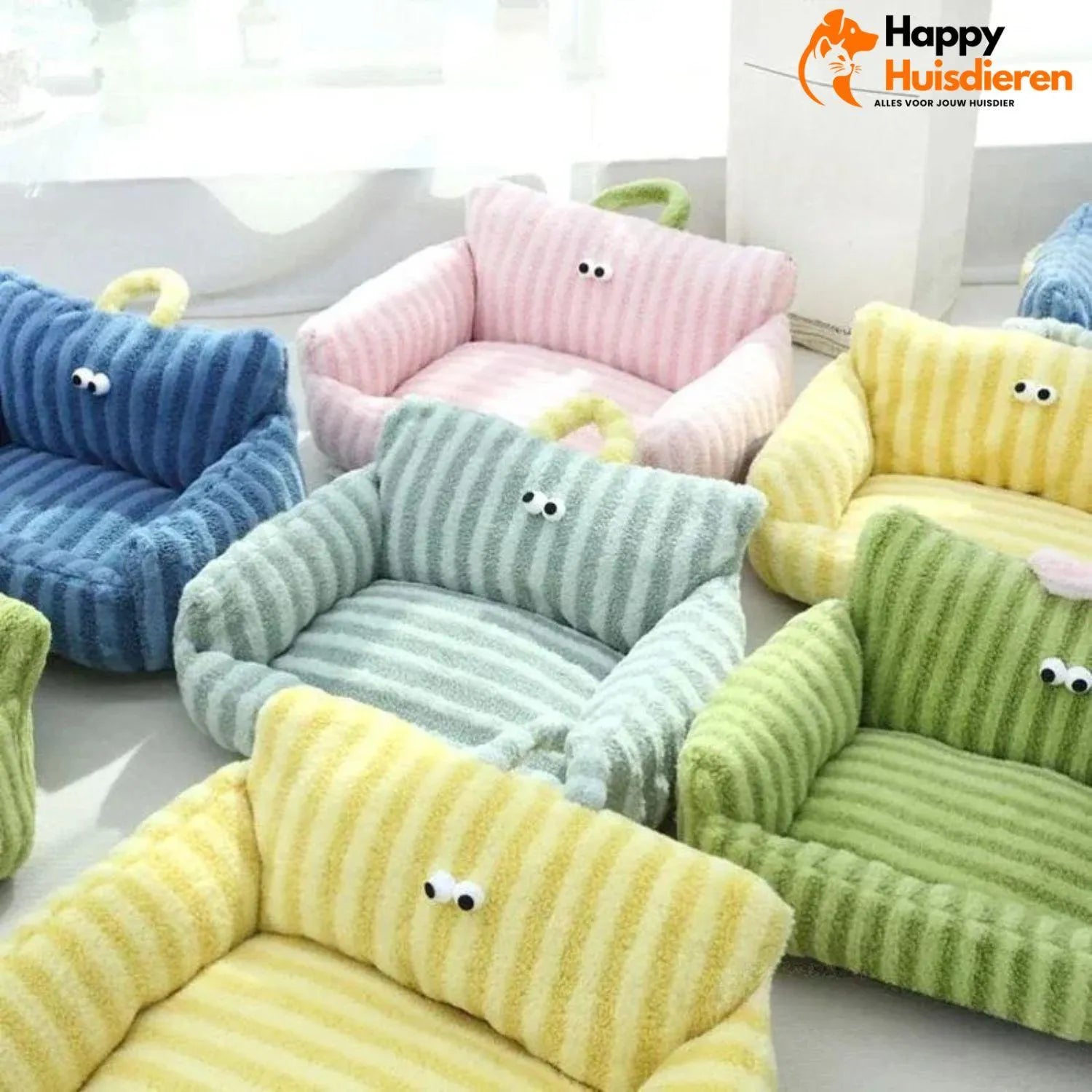 Pets Dream Nest | Comfortabele honden- en kattenbank met zachte bekleding