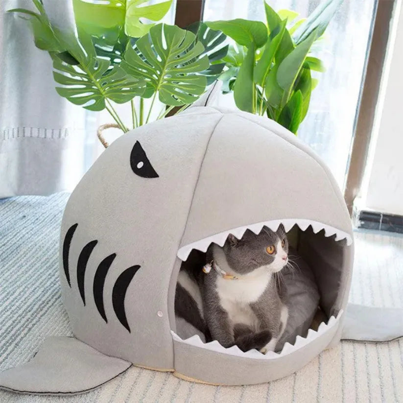 SharkSnug HavenBed | Knus honden & kattenbed met waterafstotende bescherming