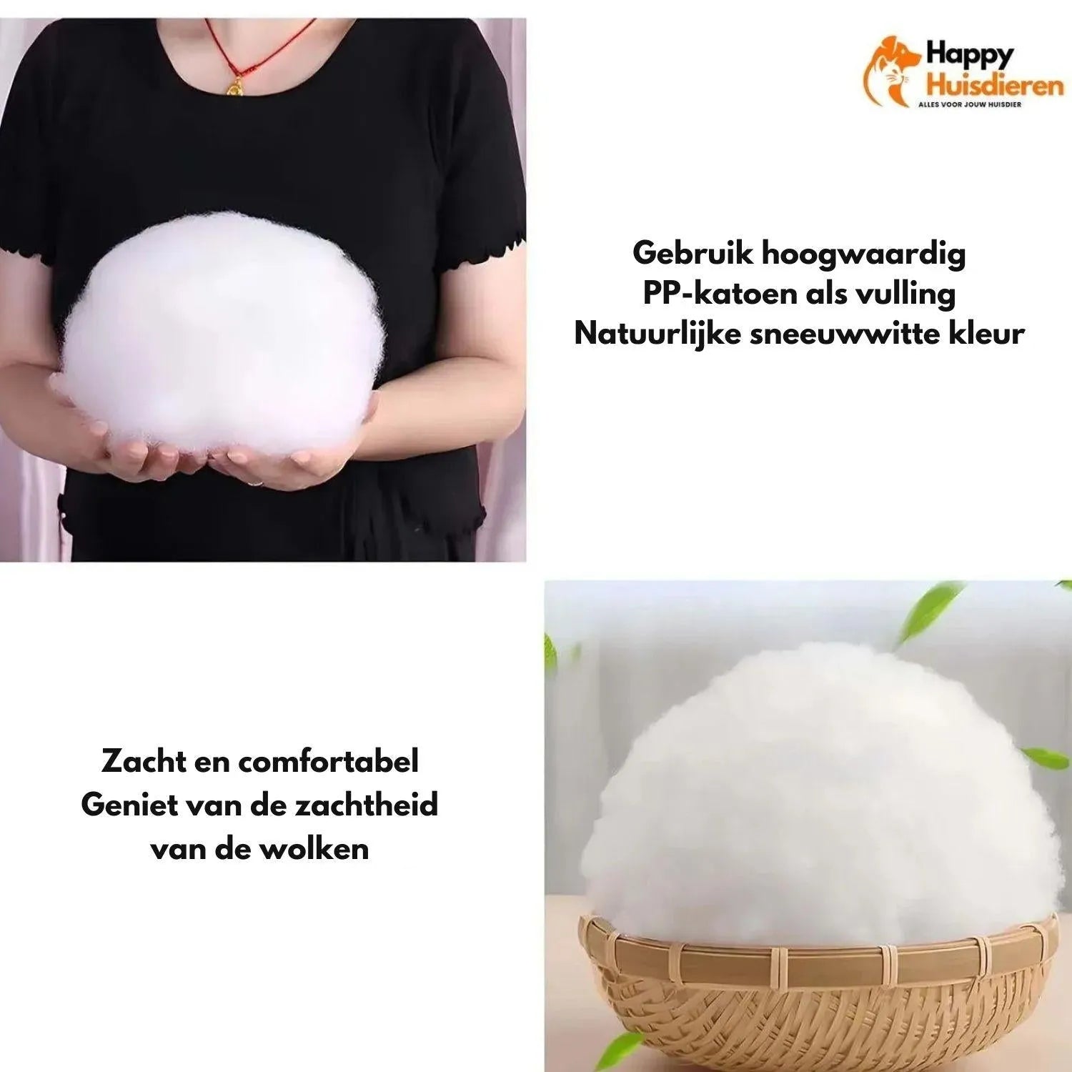 Pluizige Pootjes Rustplek | Luxe Huisdieren Sofa in Zachte Lamsvel