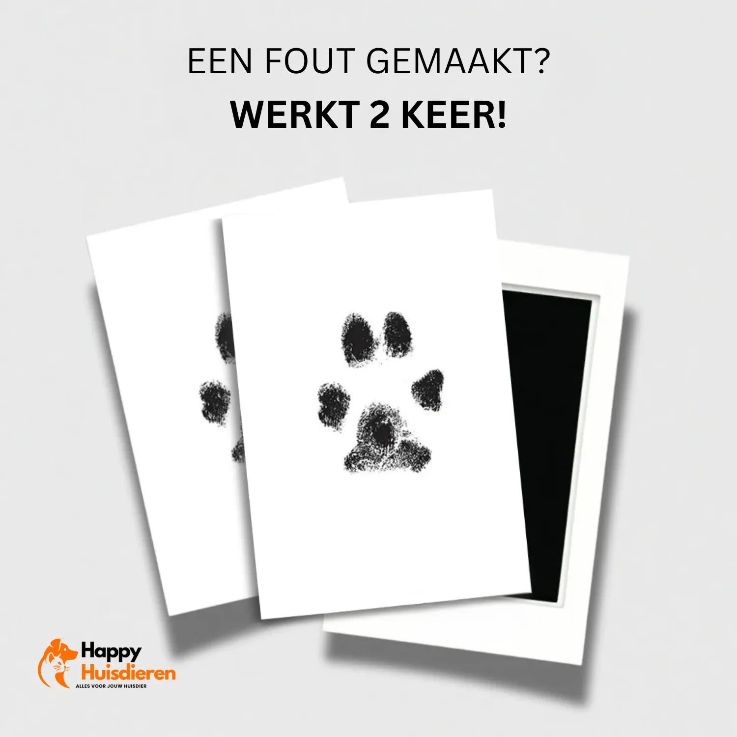 Pootafdruk Kit | Inktvrije Pootafdruk Set voor Honden & Katten – Blijvende Herinnering, Veilig & Vlekkeloos