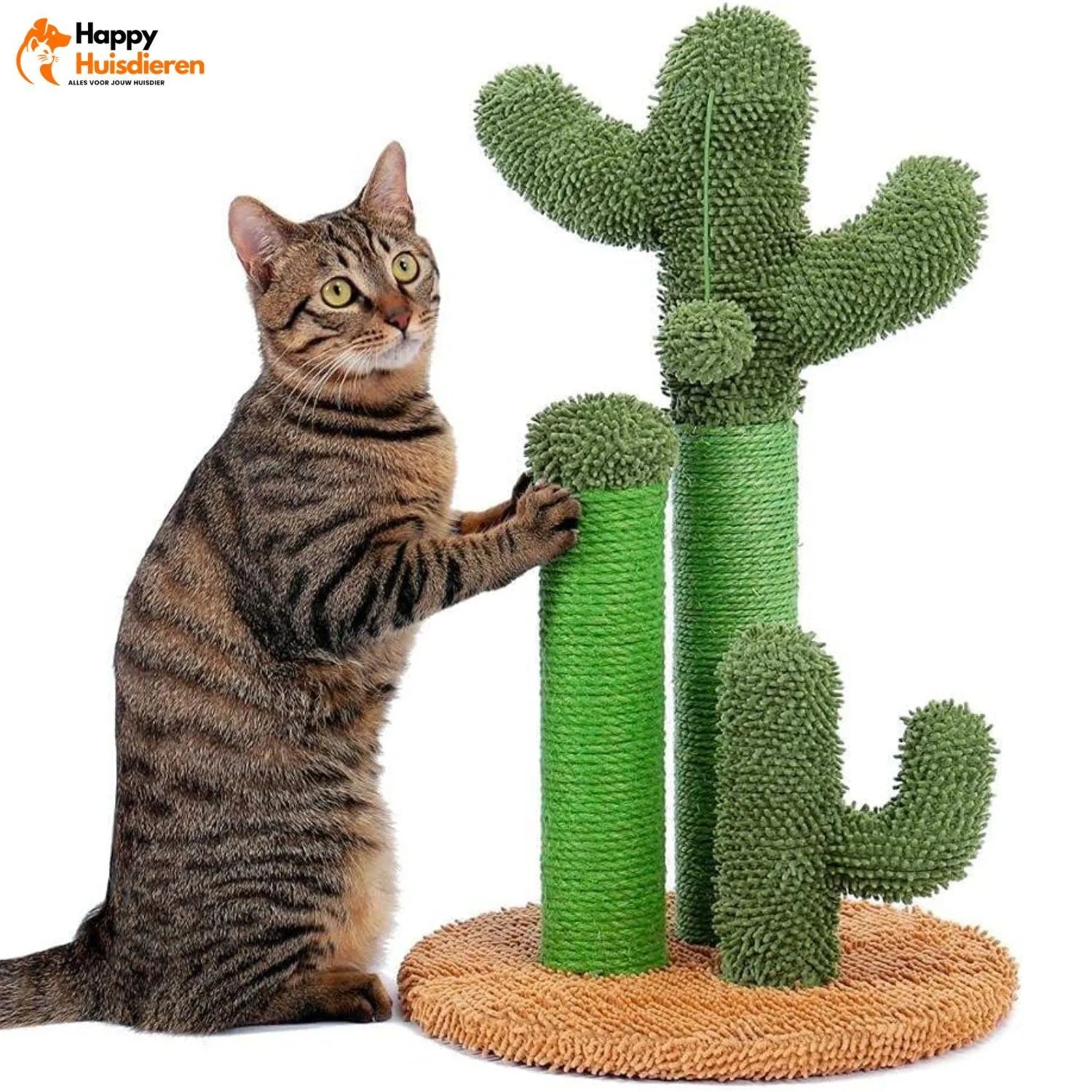 PricklyPlay Tower | Cactus krabpaal voor katten – stijlvol, duurzaam & stabiel