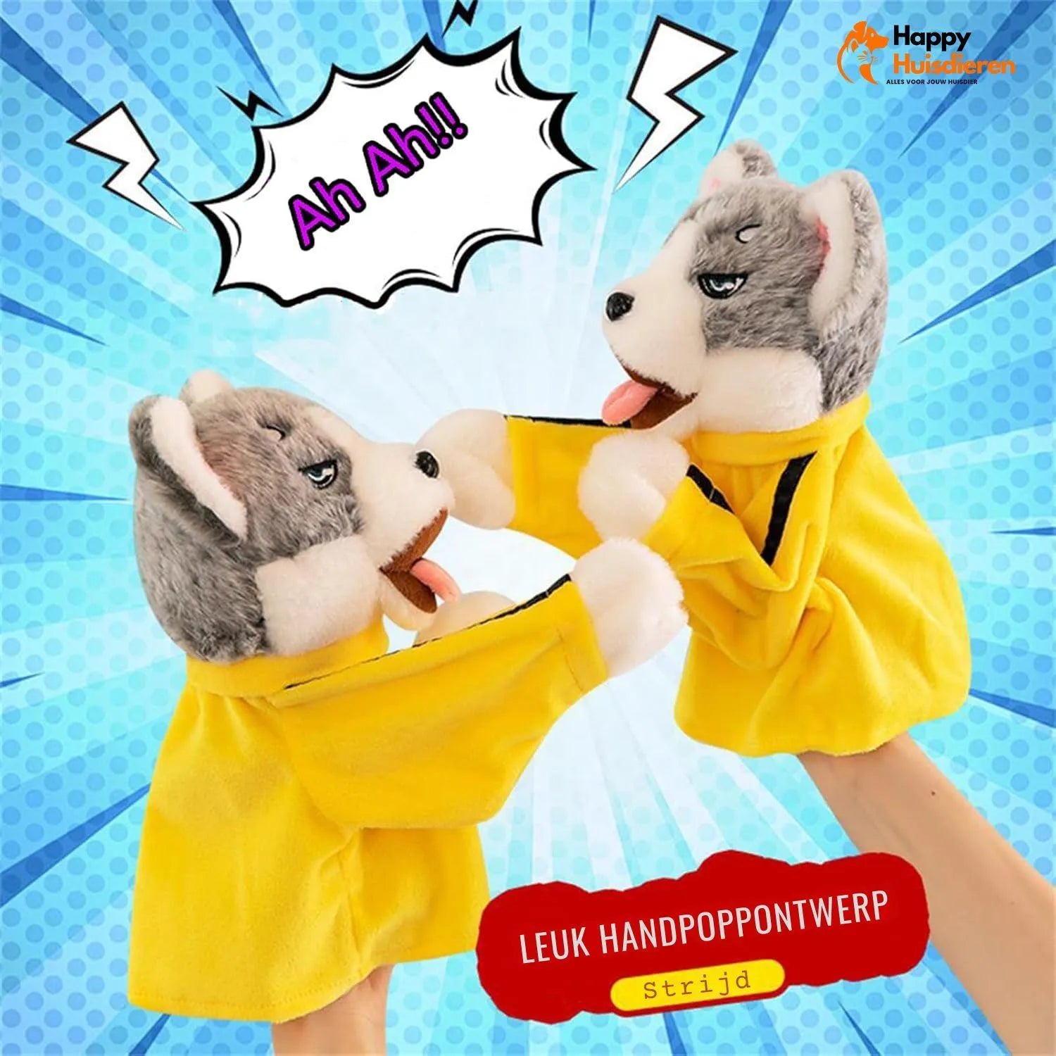 PunchPup | Interactief boks-speelgoed voor honden en katten