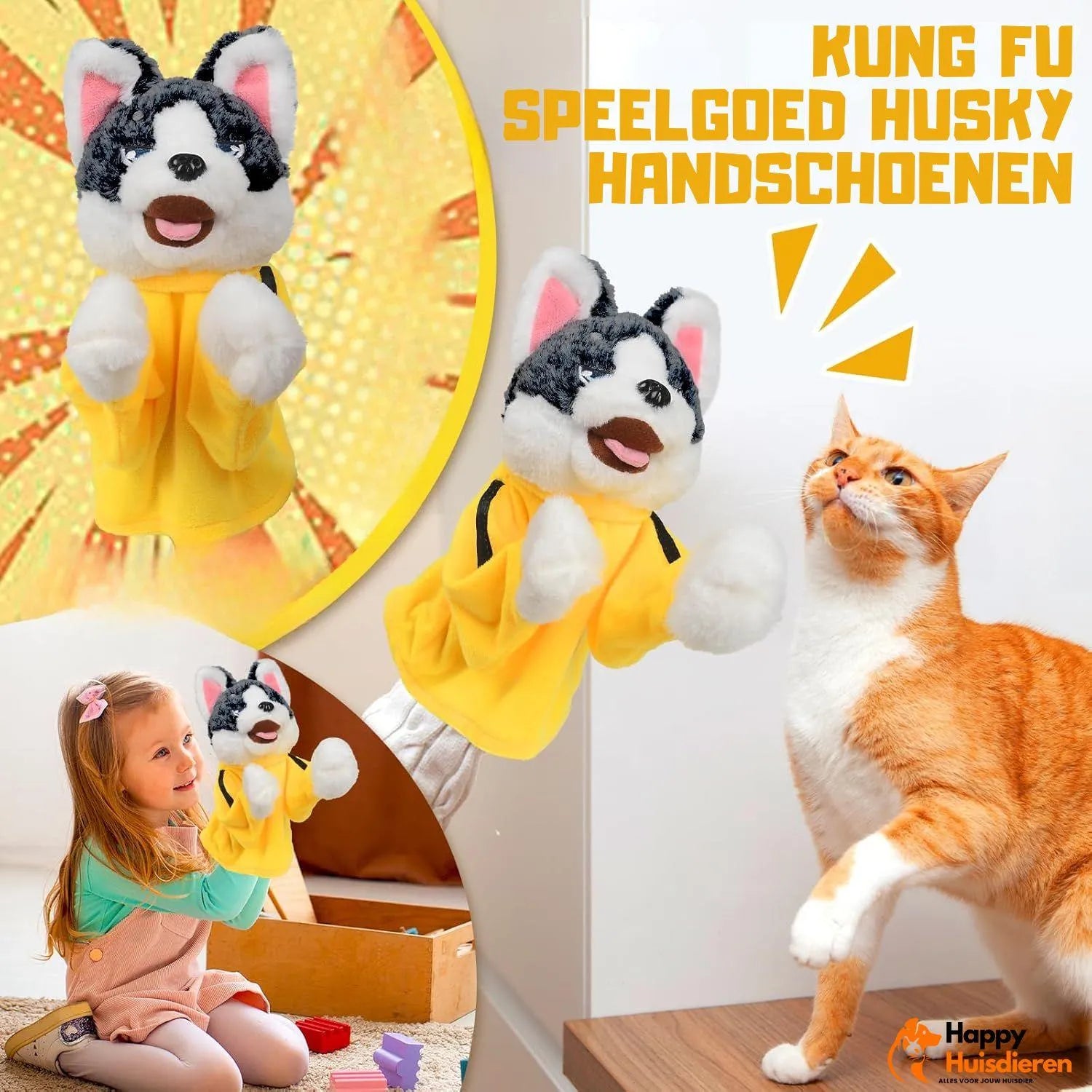 PunchPup | Interactief boks-speelgoed voor honden en katten
