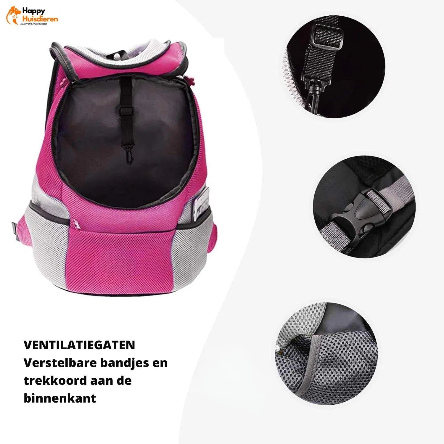 PupPack | Comfortabele draagrugzak voor honden