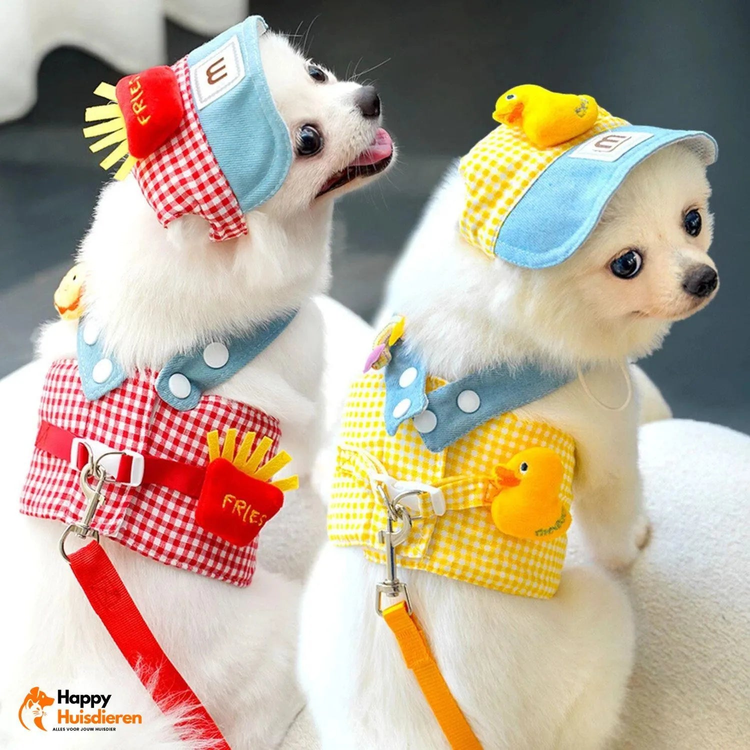 PupStyle | Hondenkostuum met jas, pet en riem – licht & comfortabel