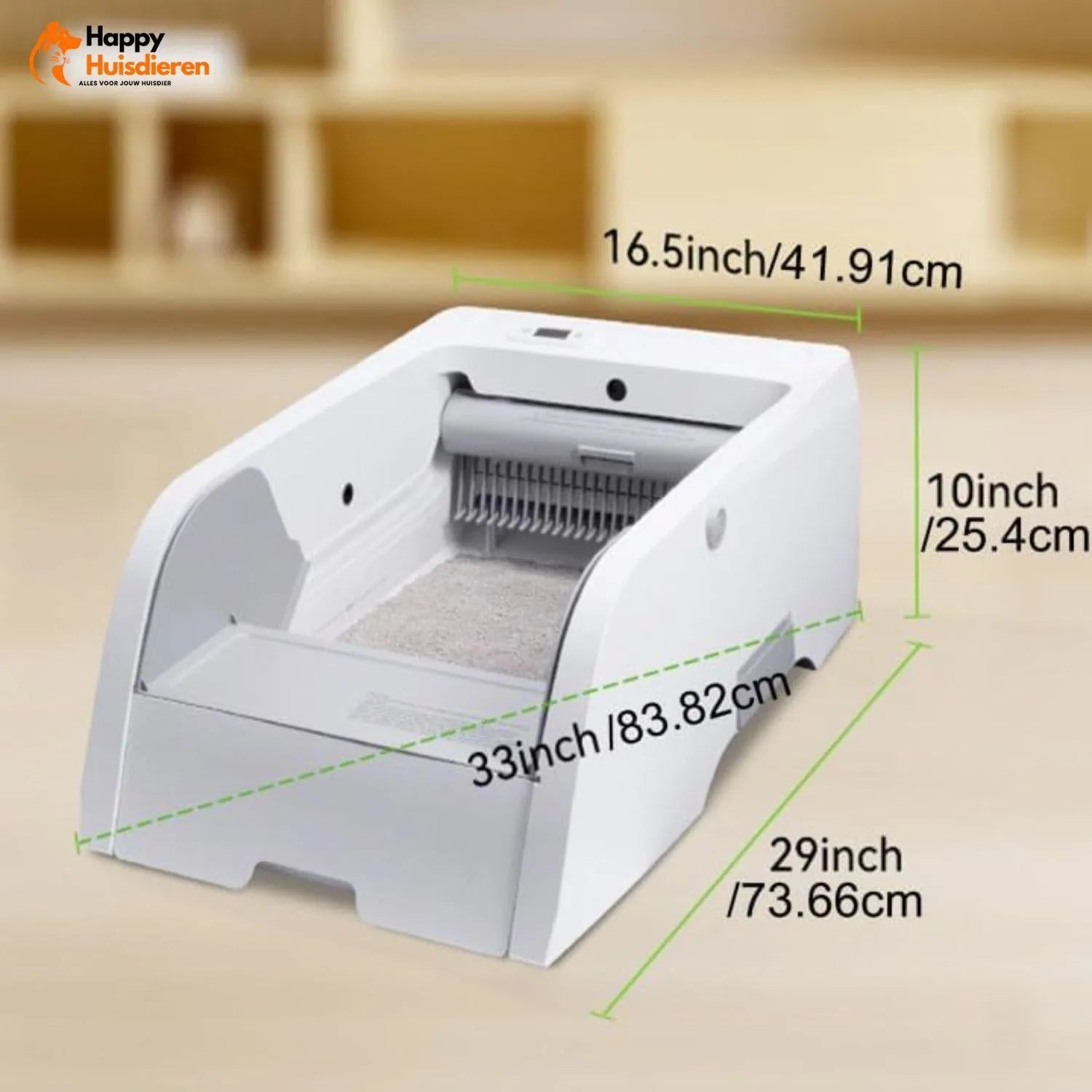 PurrClean | Automatische zelfreinigende kattenbak – stil, hygiënisch en geurloos