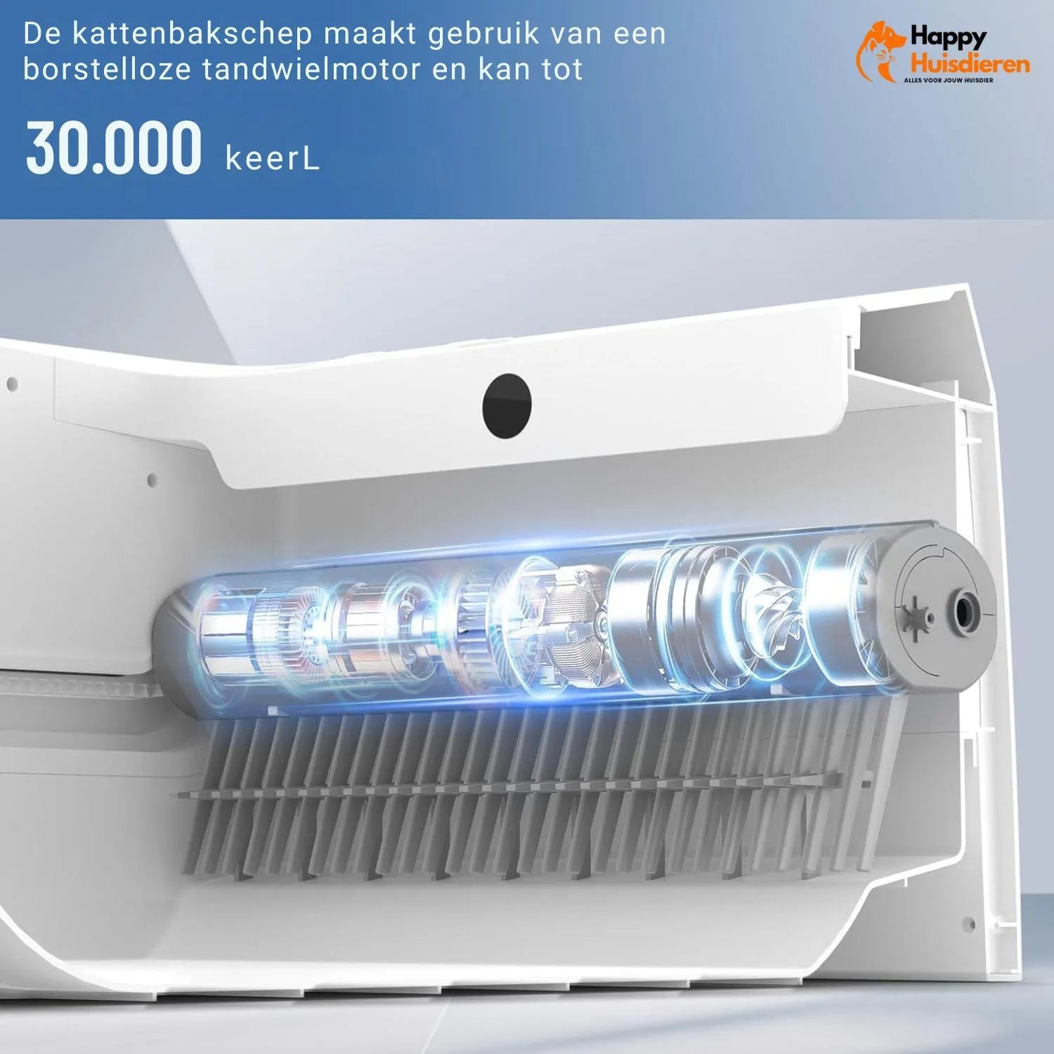 PurrClean | Automatische zelfreinigende kattenbak – stil, hygiënisch en geurloos