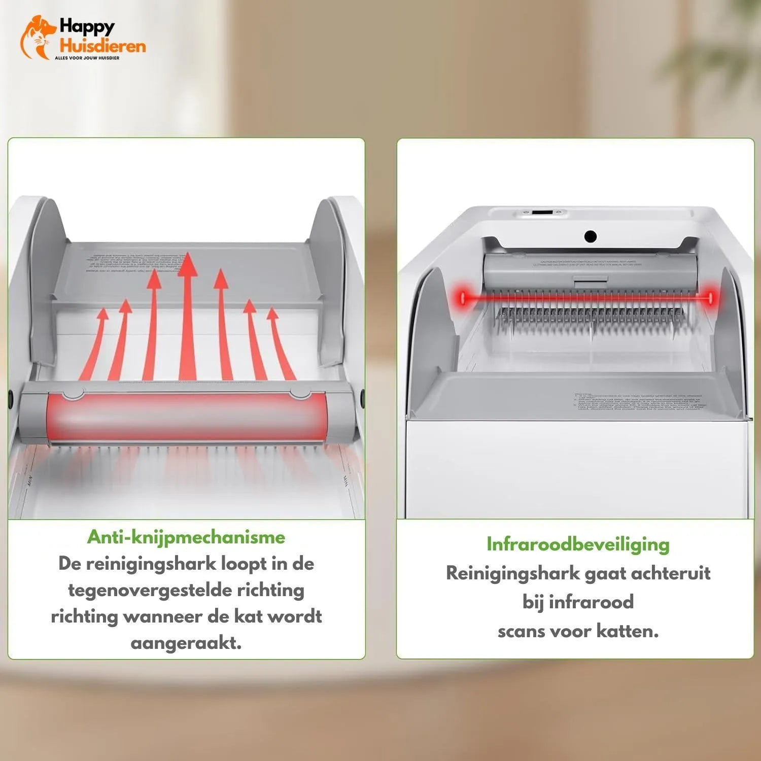 PurrClean | Automatische zelfreinigende kattenbak – stil, hygiënisch en geurloos