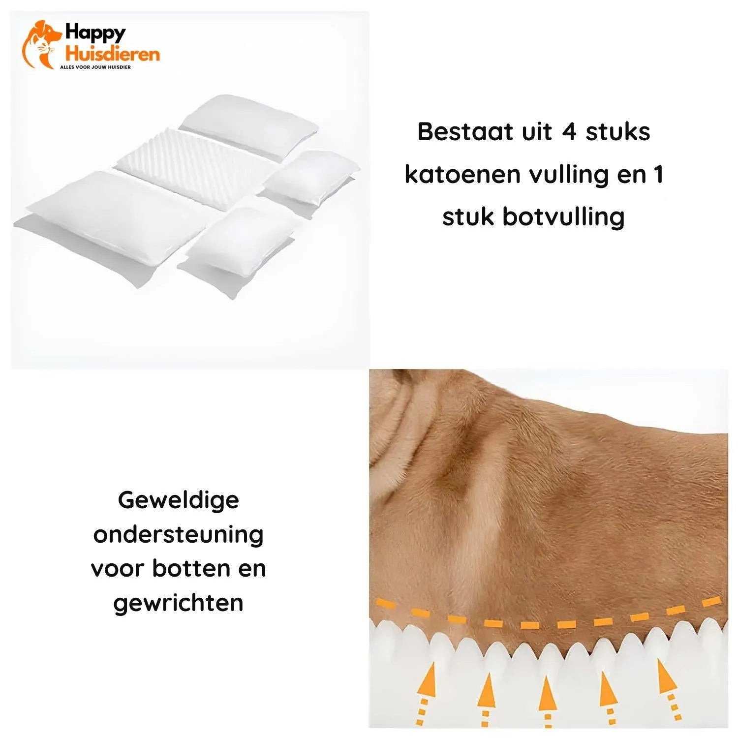Purrfect Loungers | Trendy Gestreepte Huisdier Sofa van Schapenvacht