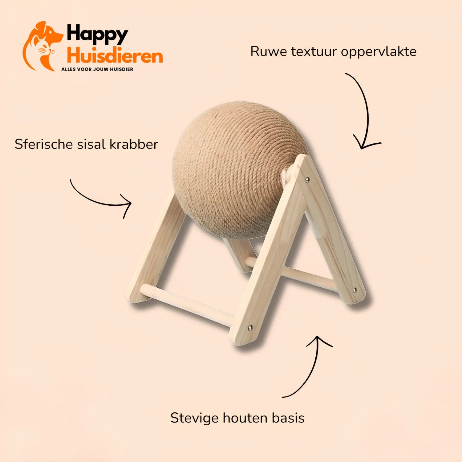 Purrfect Spin Bol | Draaiend Speelgoed Voor Kattenplezier
