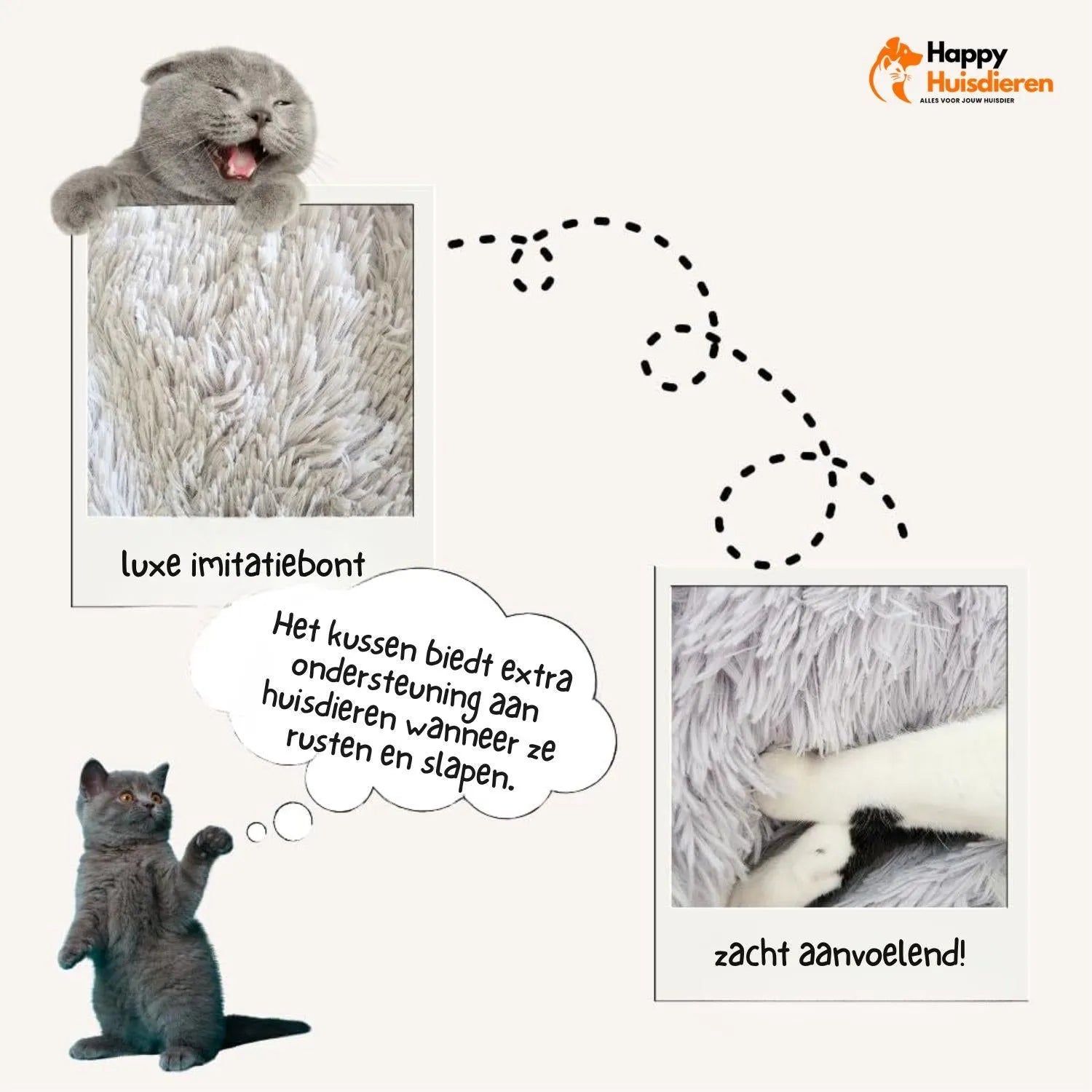 RelaxPup | Waterdichte Hondenmat met Pluche Comfort & Antislip Onderkant