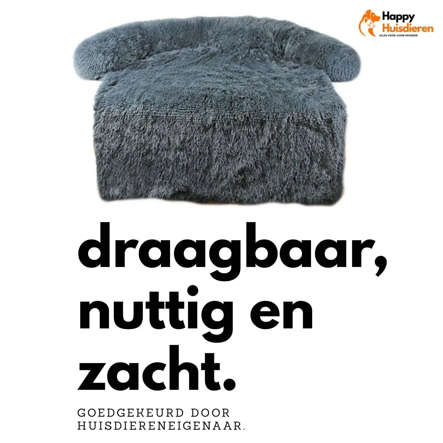 RelaxPup | Waterdichte Hondenmat met Pluche Comfort & Antislip Onderkant