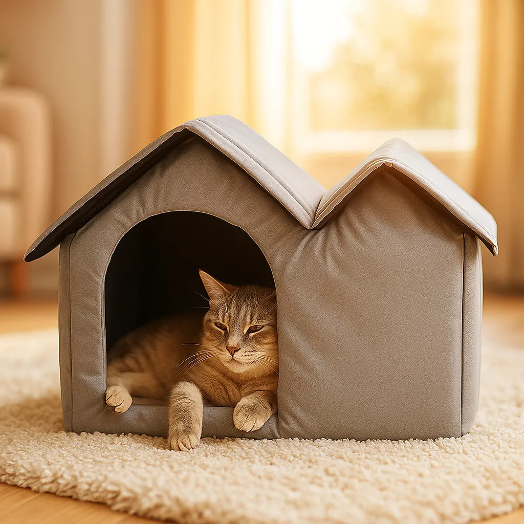 FrostNook | Het slimme kattenhuis voor verkoeling op warme dagen