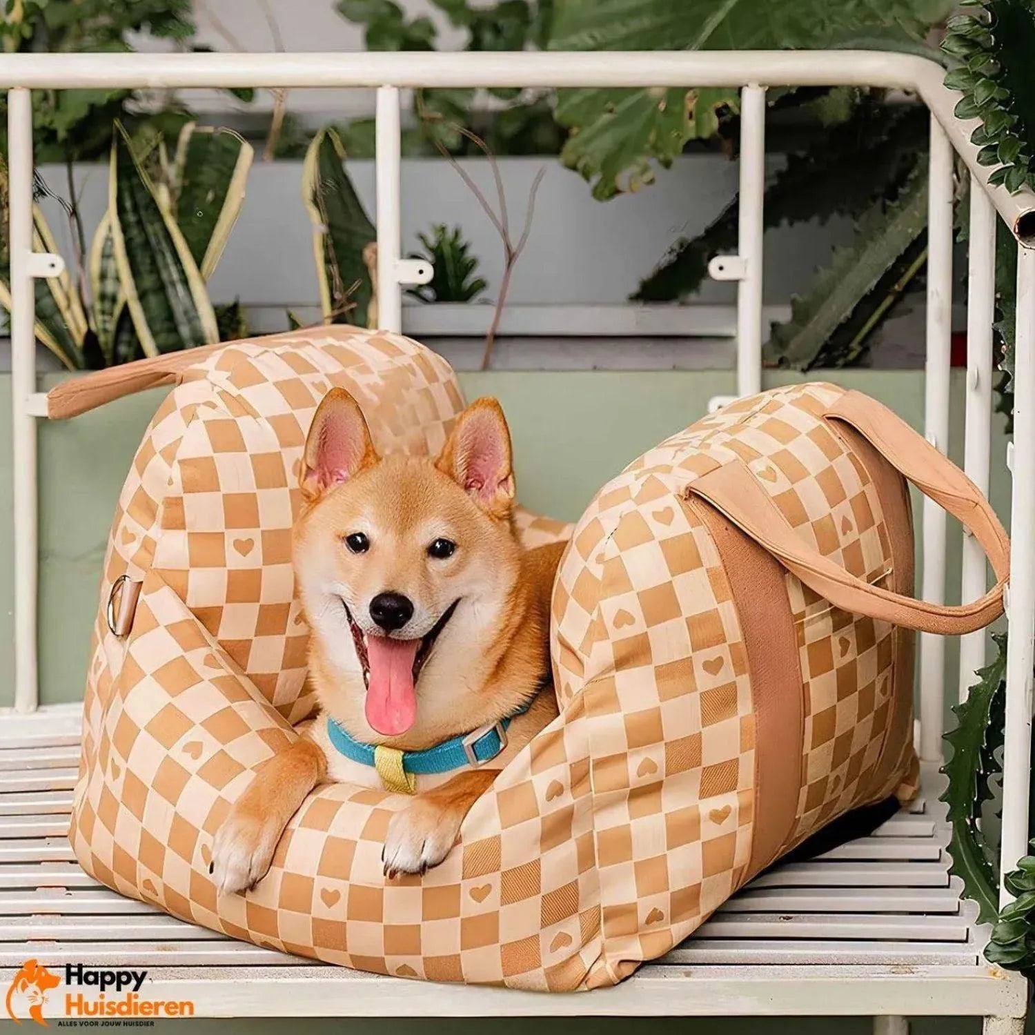 Retro Huisdierstoel | Vintage Comfortabel Autobed voor Honden