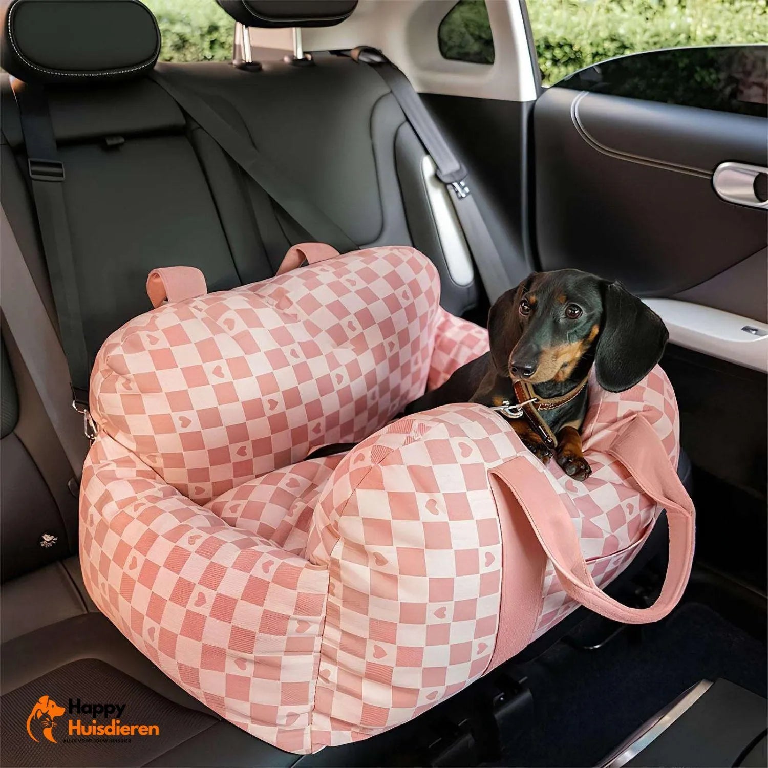 Retro Huisdierstoel | Vintage Comfortabel Autobed voor Honden