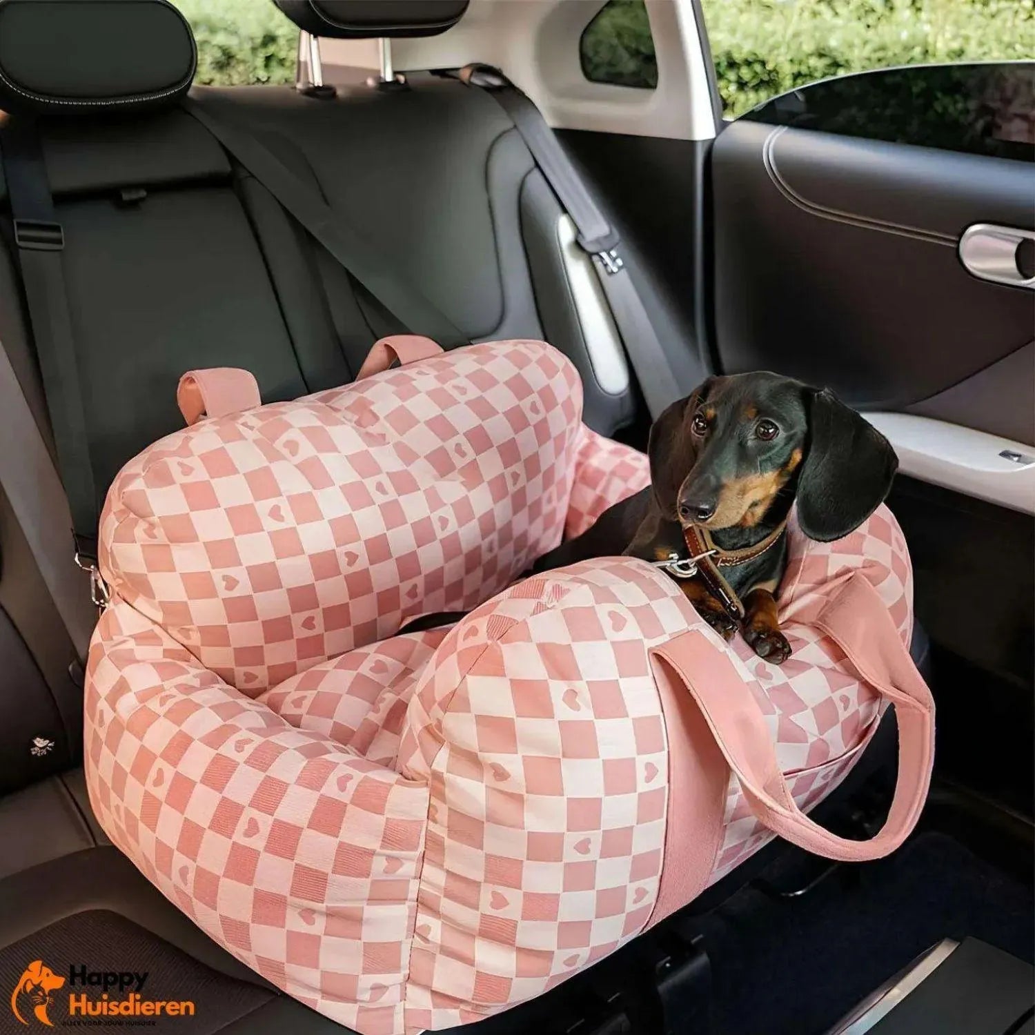 Retro Huisdierstoel | Vintage Comfortabel Autobed voor Honden