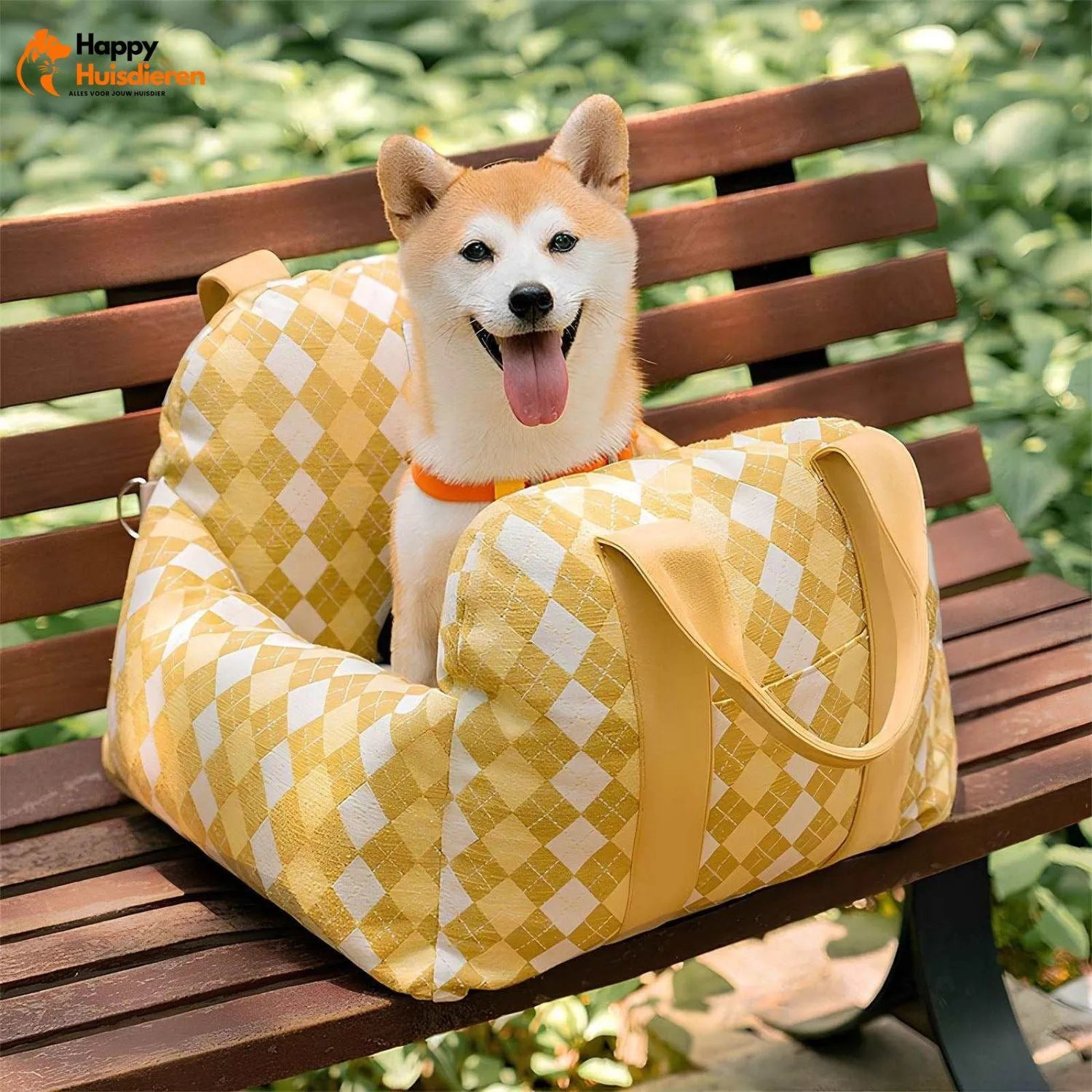 Retro Huisdierstoel | Vintage Comfortabel Autobed voor Honden