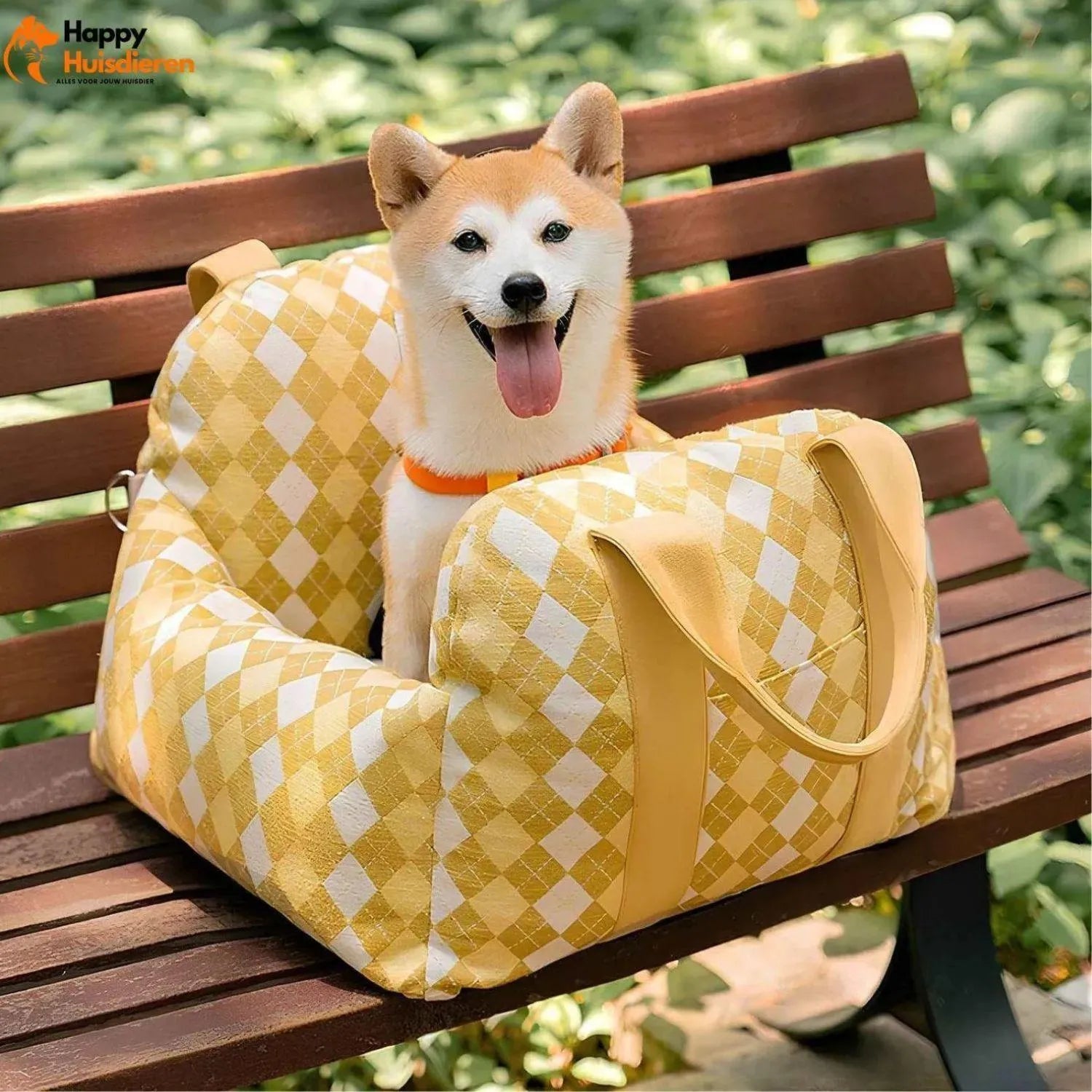 Retro Huisdierstoel | Vintage Comfortabel Autobed voor Honden