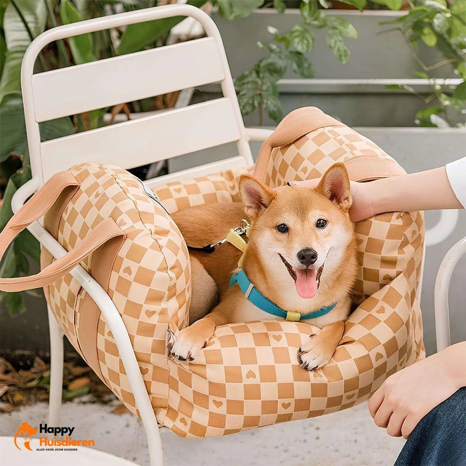 Retro Huisdierstoel | Vintage Comfortabel Autobed voor Honden