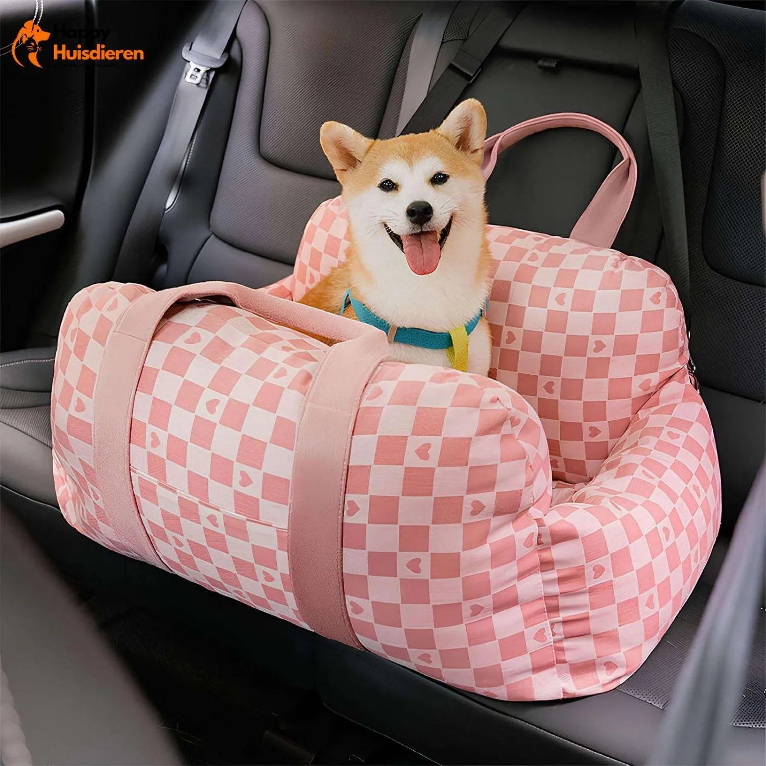 Retro Huisdierstoel | Vintage Comfortabel Autobed voor Honden