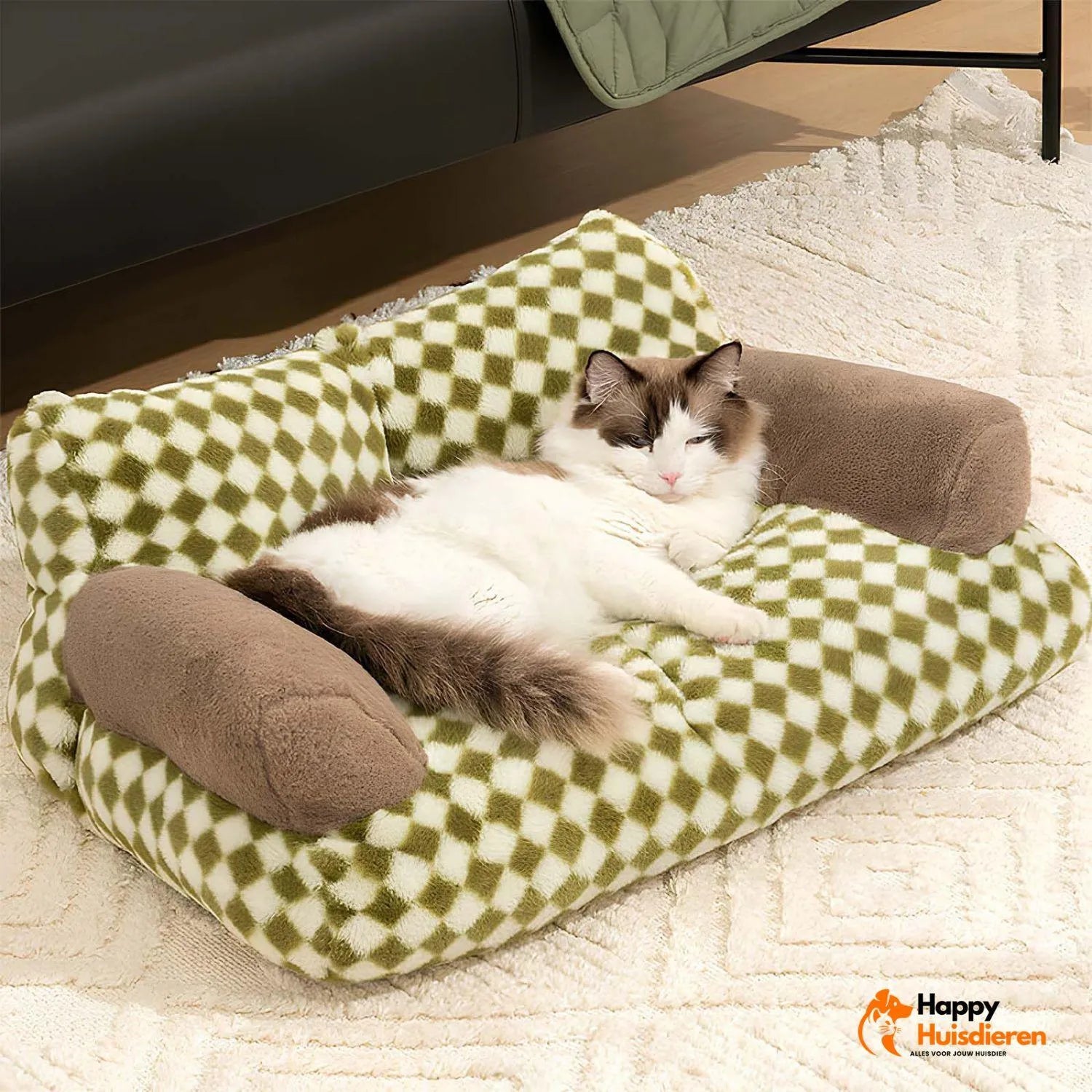 Retro Pet Lounge | Luxe vintage kattenbank voor stijlvol comf