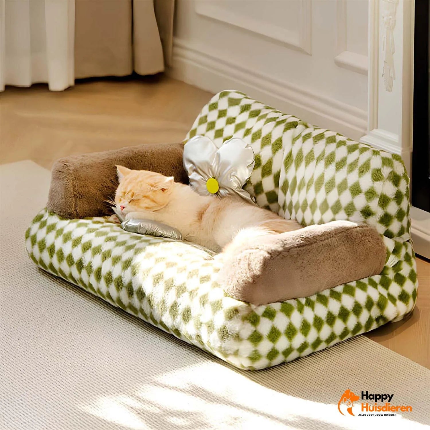 Retro Pet Lounge | Luxe vintage kattenbank voor stijlvol comf