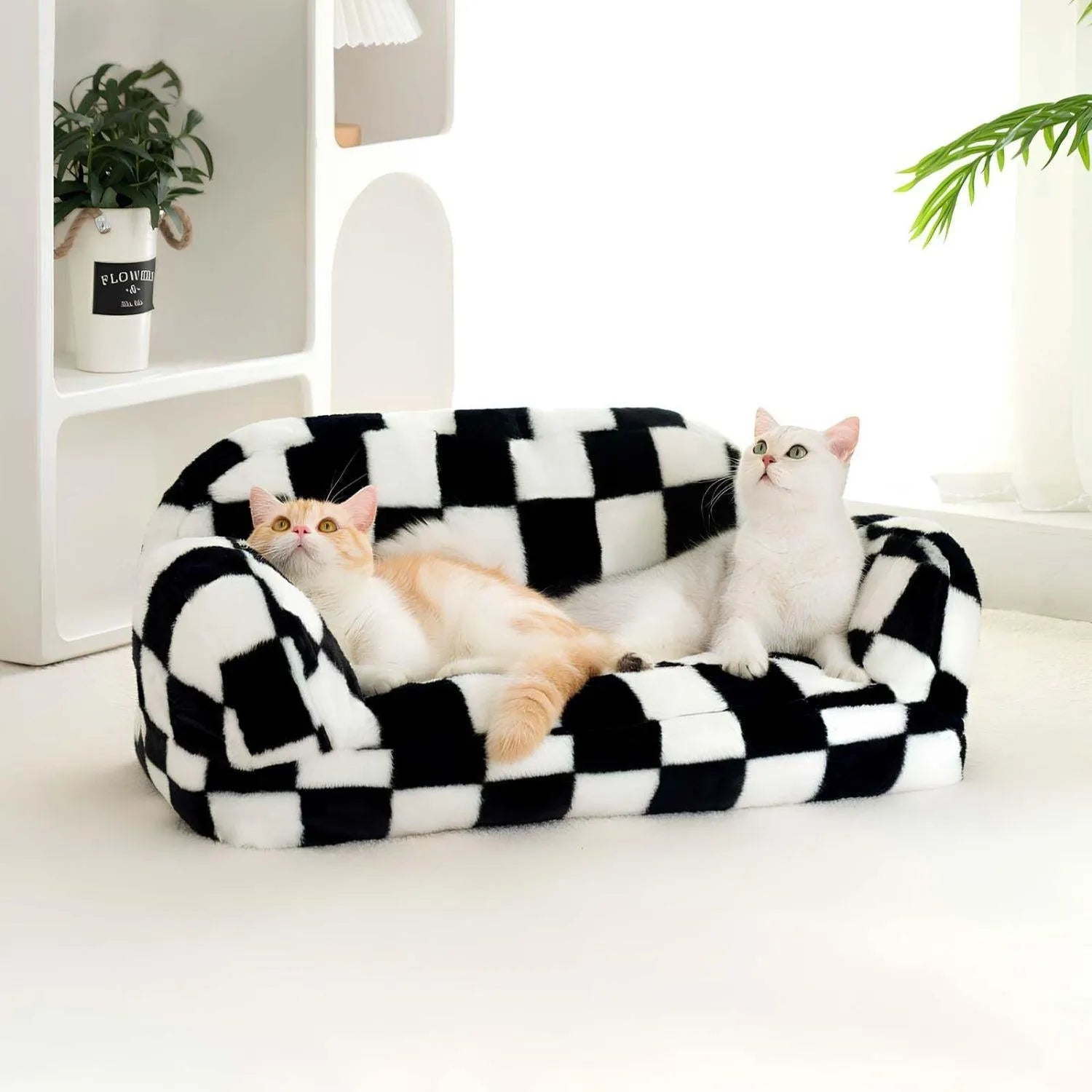 Retro Pet Lounge | Luxe vintage kattenbank voor stijlvol comf