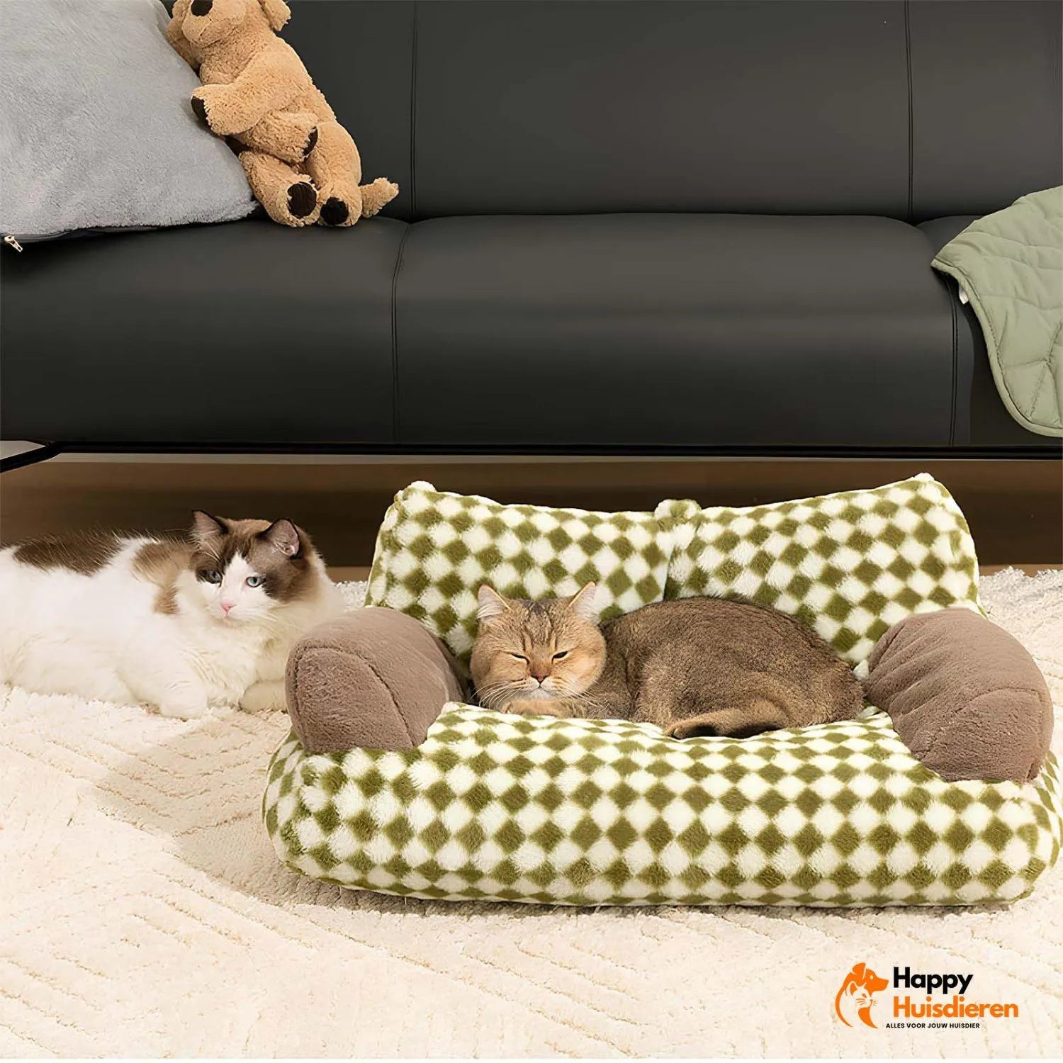 Retro Pet Lounge | Luxe vintage kattenbank voor stijlvol comf