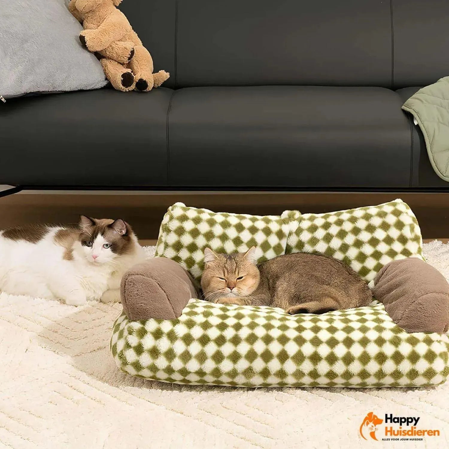 Retro Pet Lounge | Luxe vintage kattenbank voor stijlvol comf