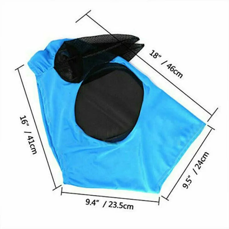 Roxy | Paardenmasker met vliegen- en uv-bescherming
