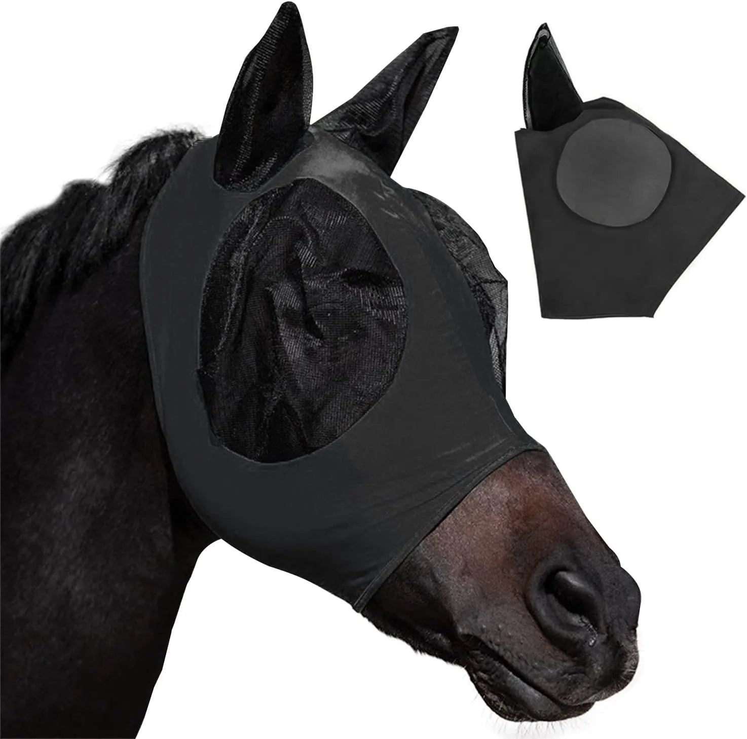 Roxy | Paardenmasker met vliegen- en uv-bescherming